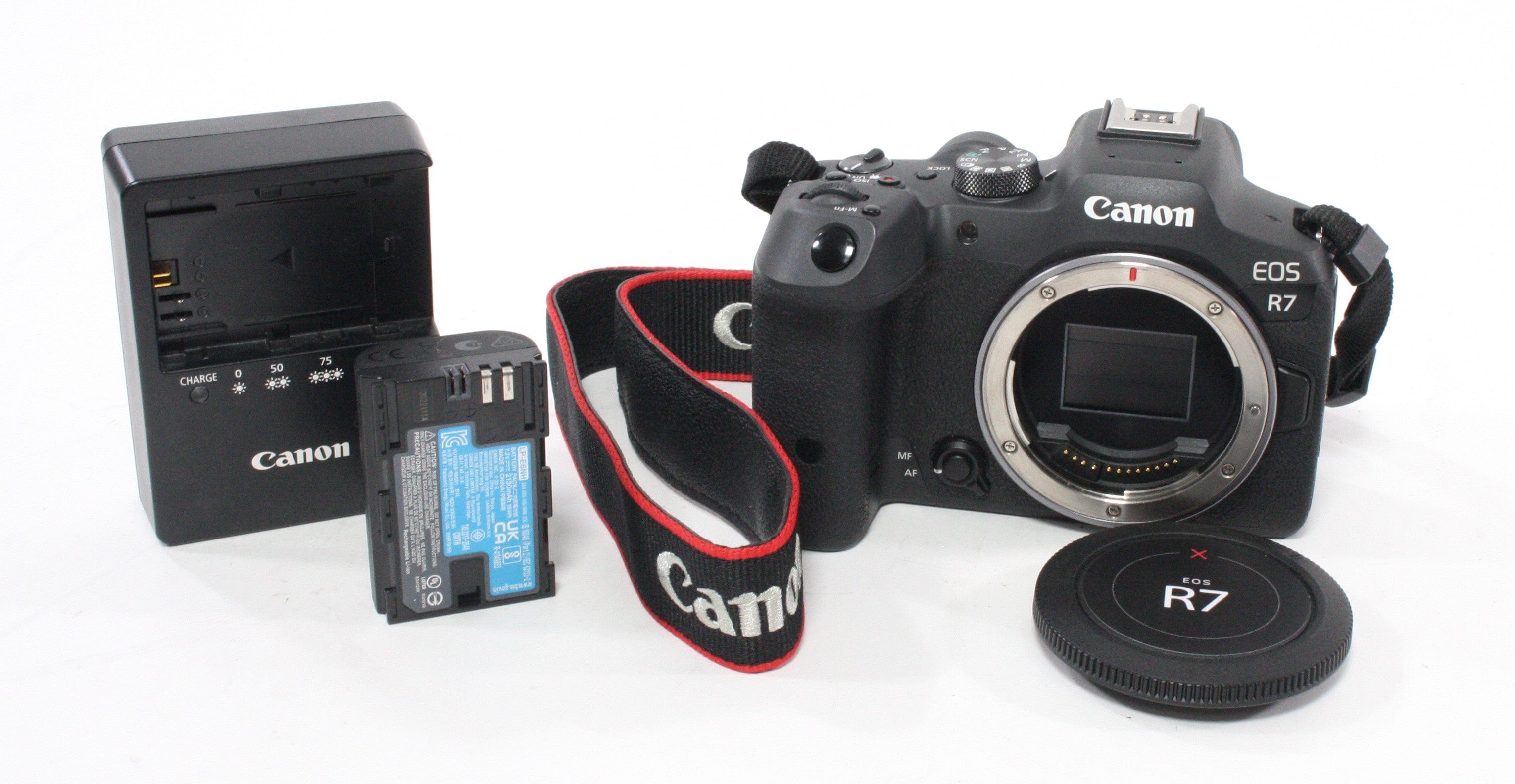 Canon R7 Mirrorless Digital Camera (Body Only) with Shutter Count of (less than) 25,000