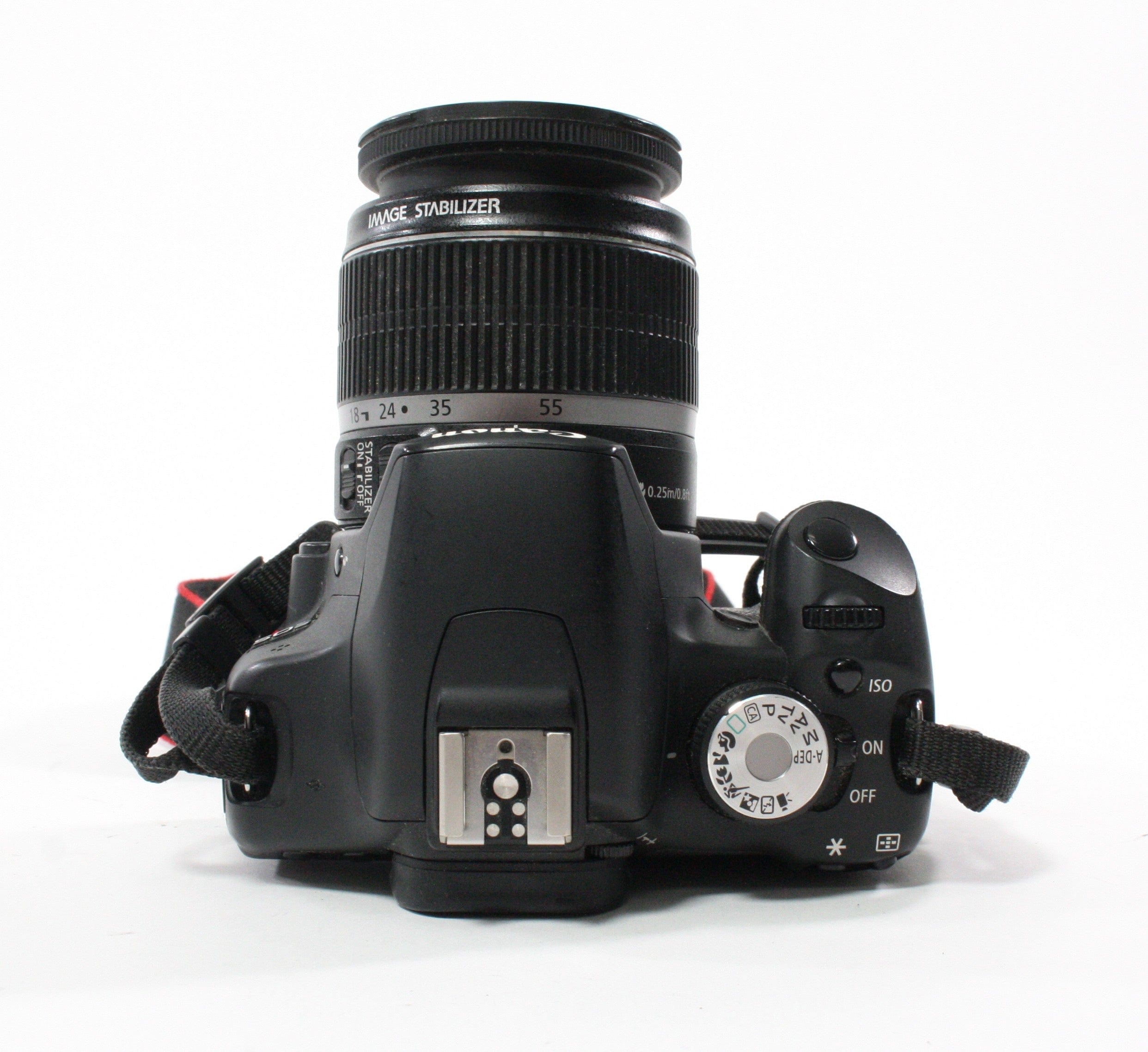 Canon Rebel T1i DSLR Camera with 18-55mm f/3.5-5.6 IS Lens Shutter Count 3,258