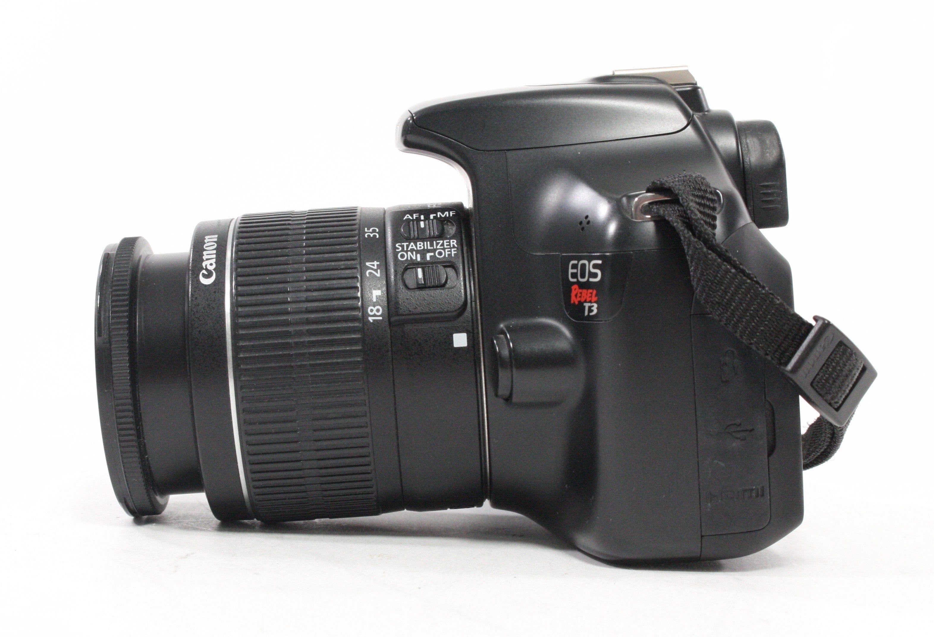 Canon Rebel T3 DSLR Camera with 18-55mm f/3.5-5.6 IS II Lens SC 3,035