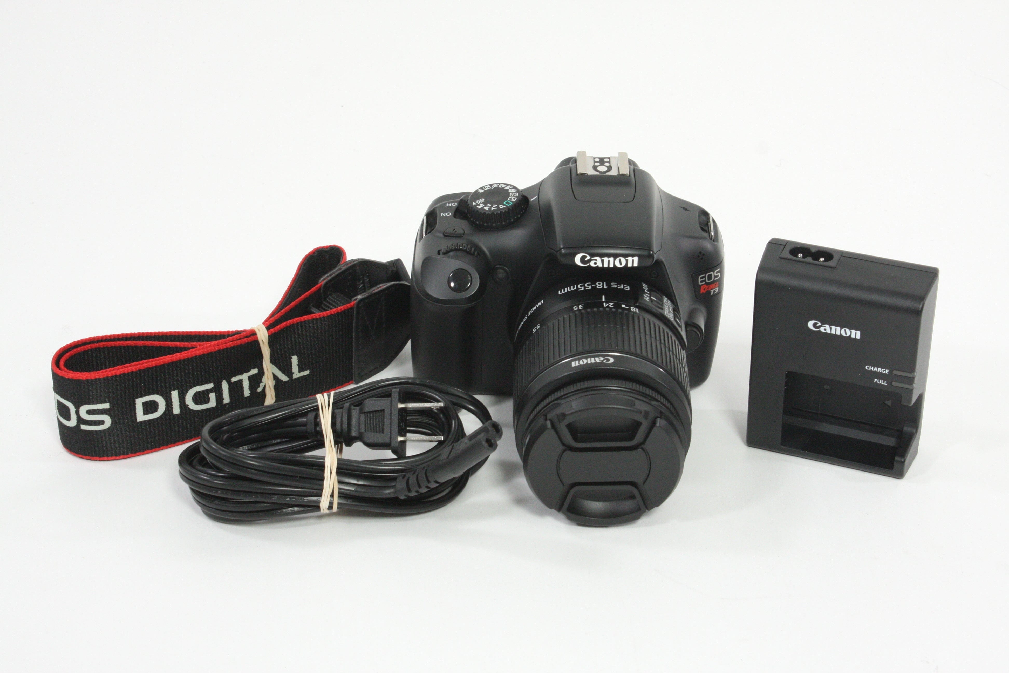 Canon Rebel T3 with 18-55mm F3.5-5.6 IS II - Shutter Count 251