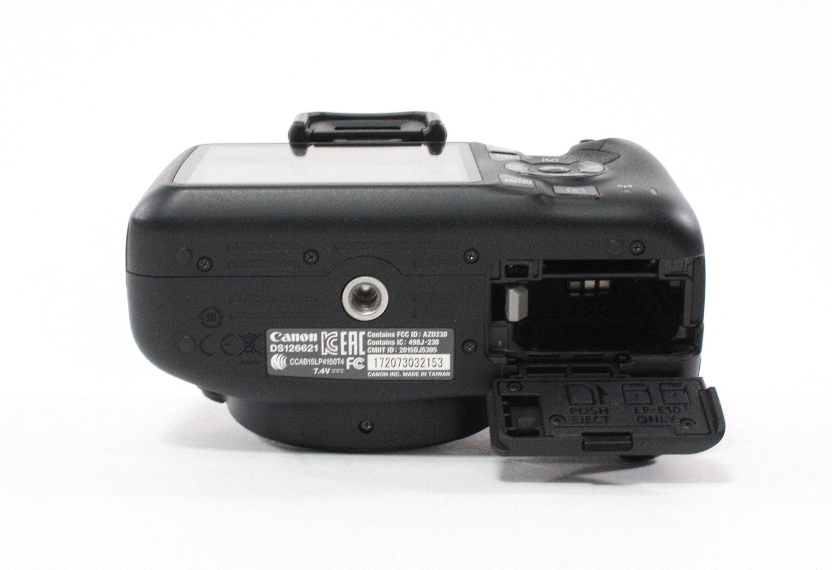 Canon Rebel T6 Shutter Count 1,252 (AS-IS)