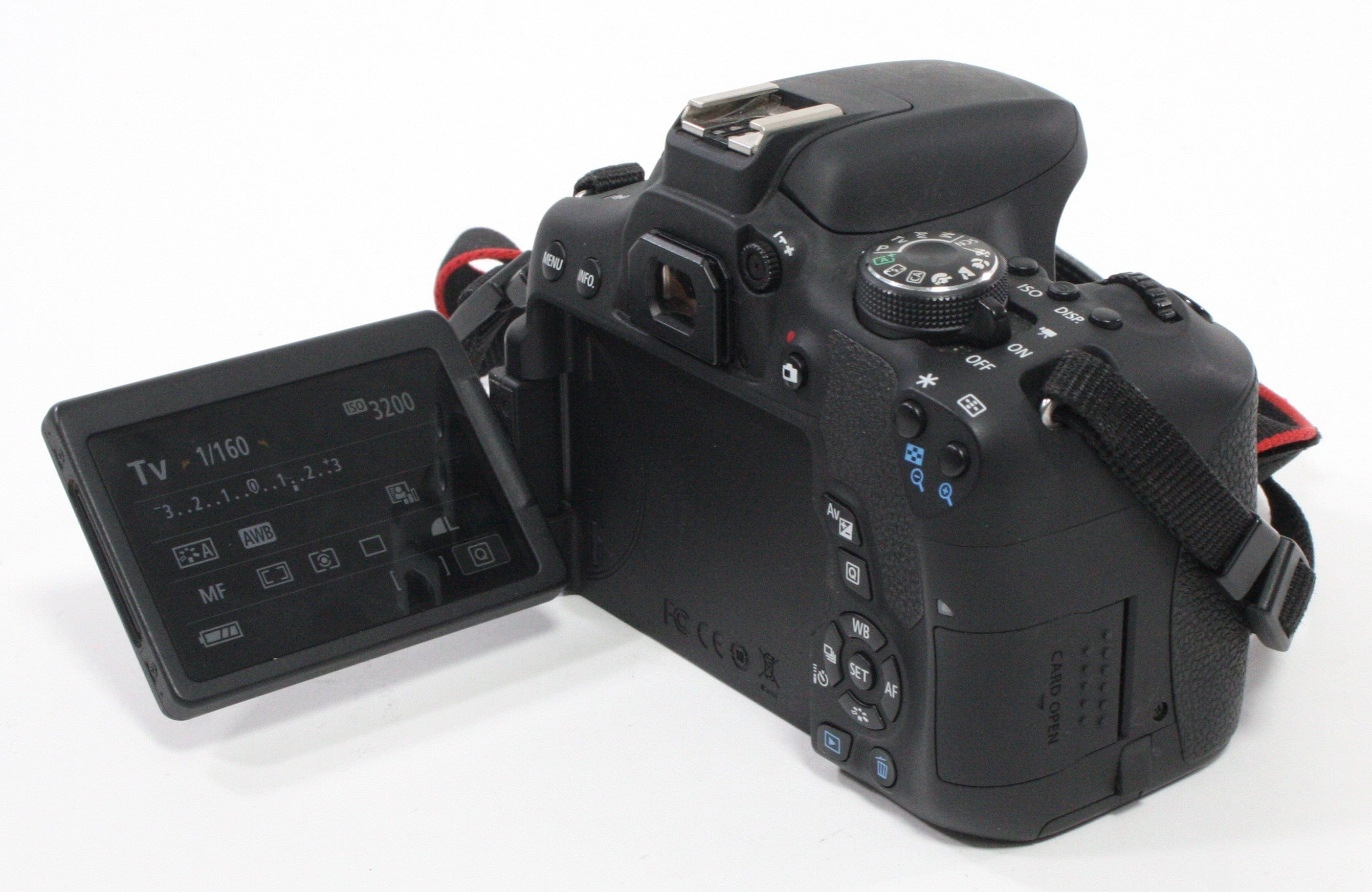 Canon Rebel T6i Digital Camera with Shutter Count 10,440