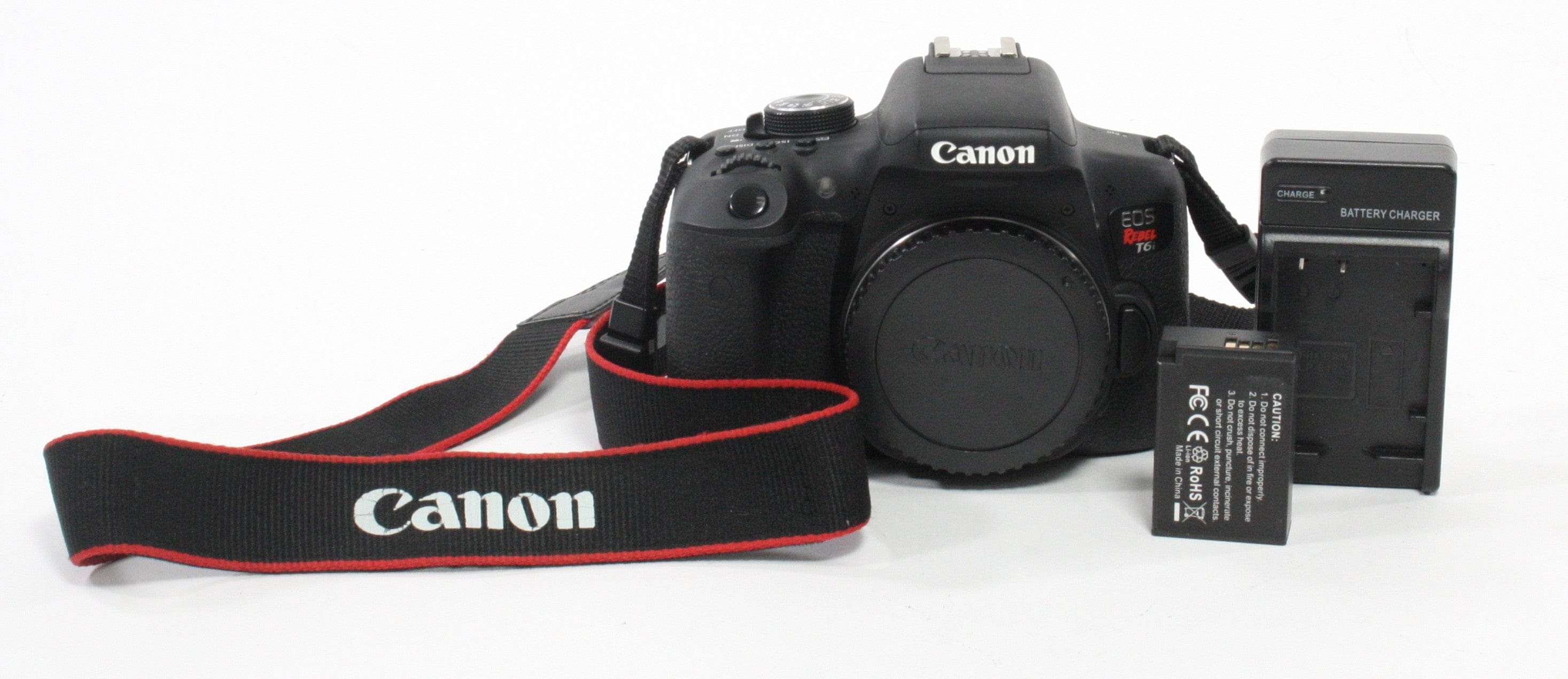 Canon Rebel T6i Digital Camera with Shutter Count 10,440