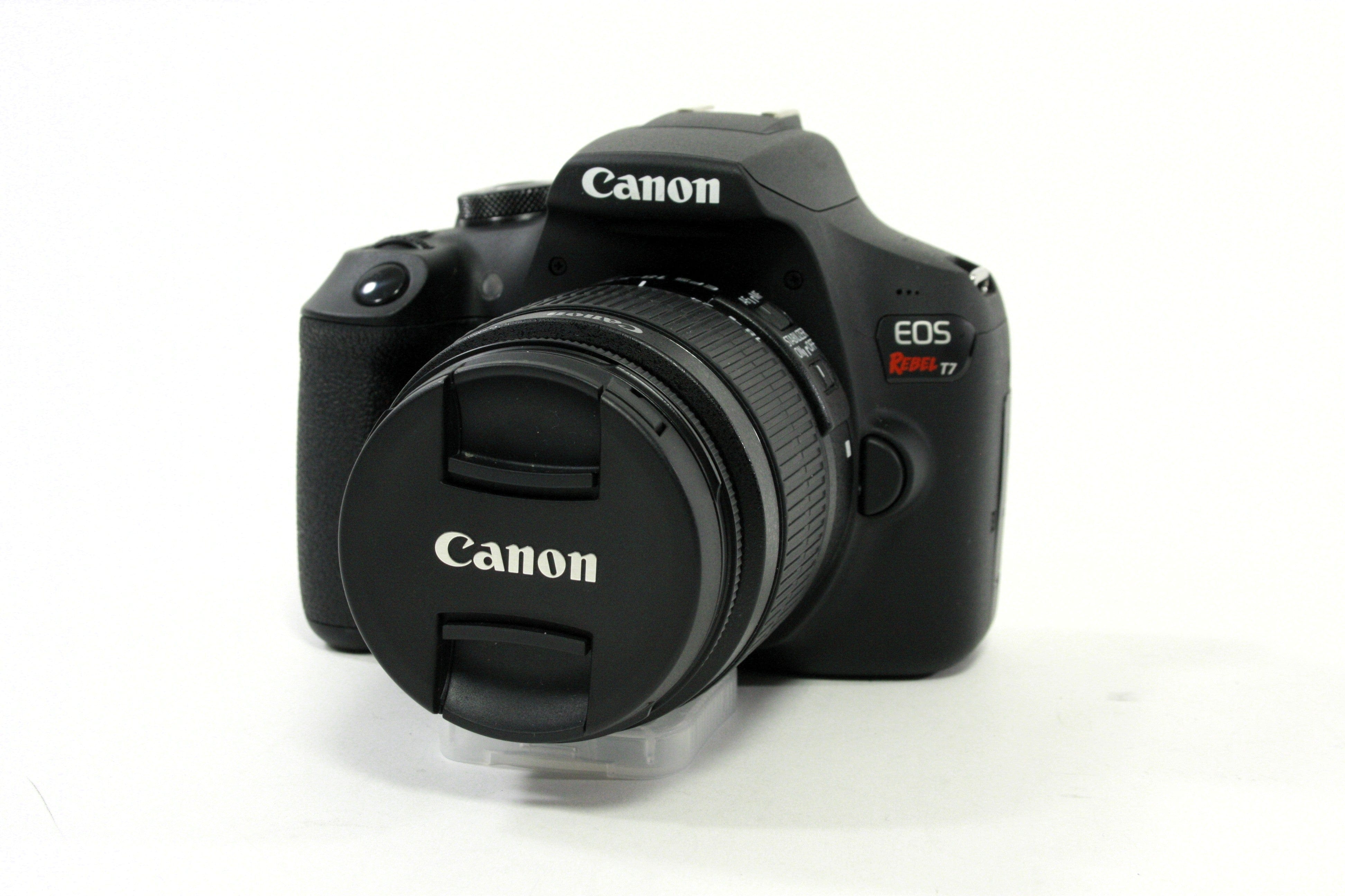 Canon Rebel T7 Digital SLR Camera w/ 18-55mm IS II Lens - Shutter Count 1229