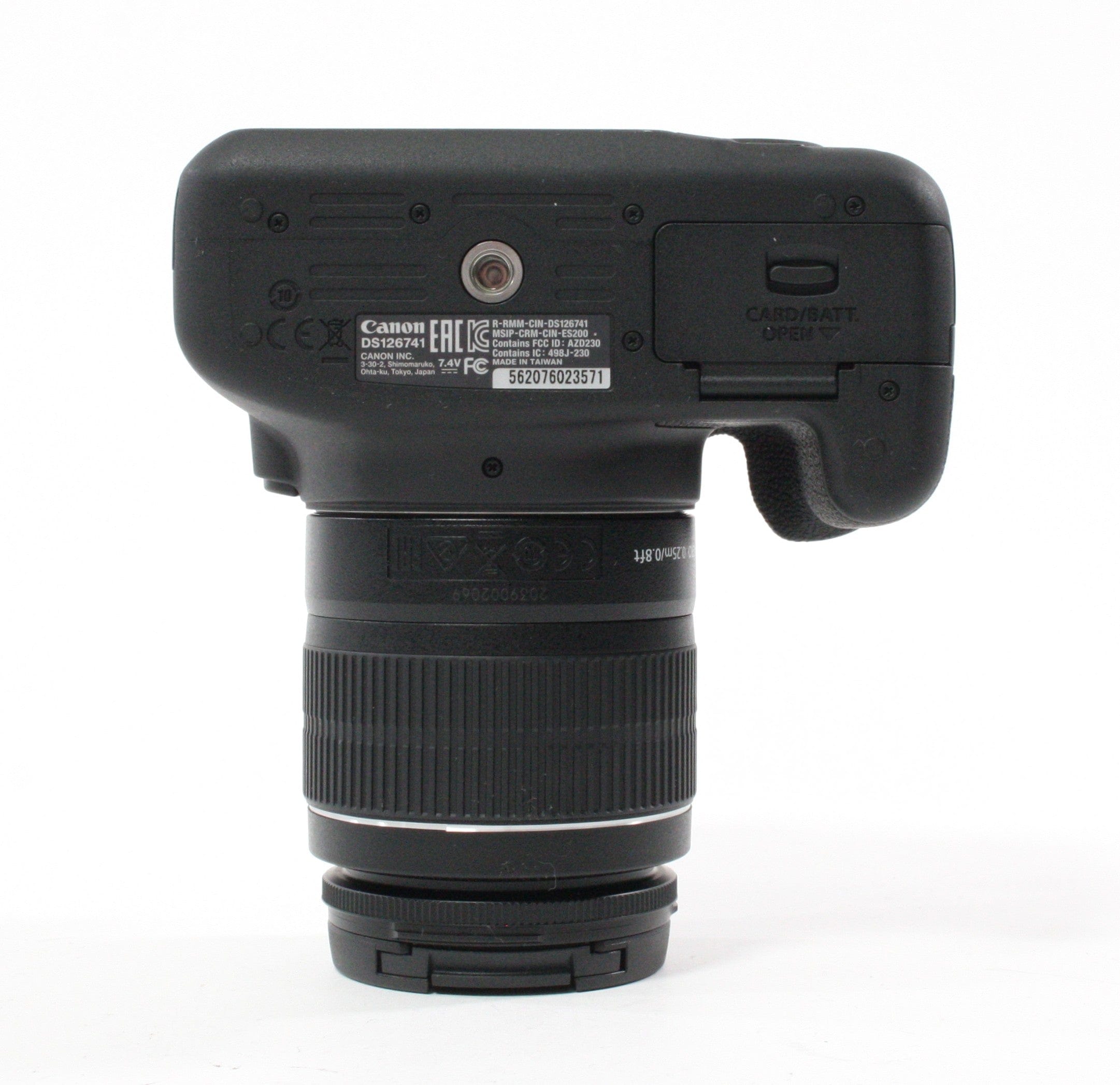 Canon Rebel T7 Digital SLR w/ 18-55mm f/3.5-5.6 IS II Lens Shutter Count 351