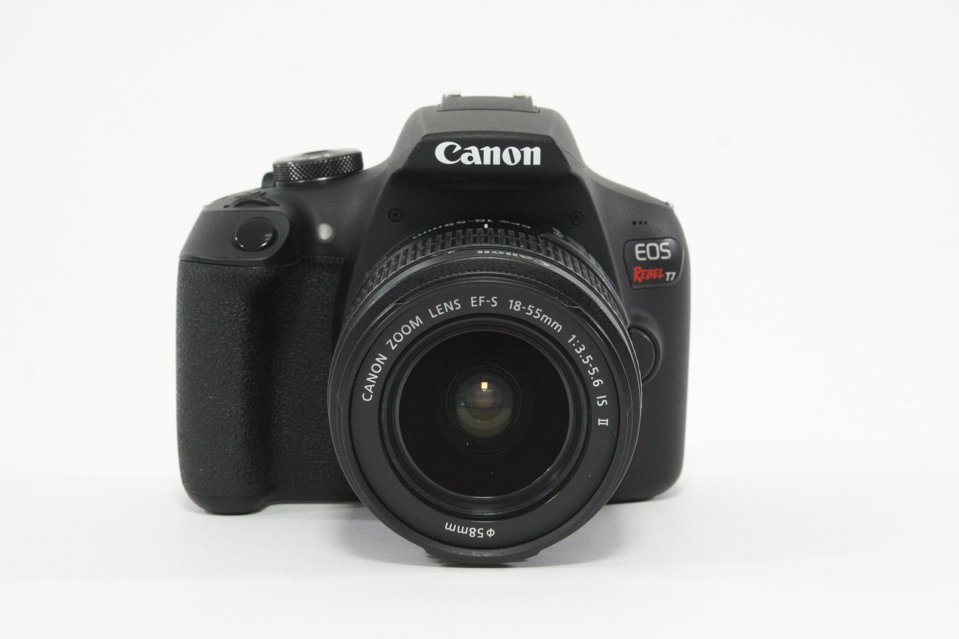 Canon Rebel T7 with EF-S 18-55mm F3.5-5.6 IS II Lens - Shutter Count 20892