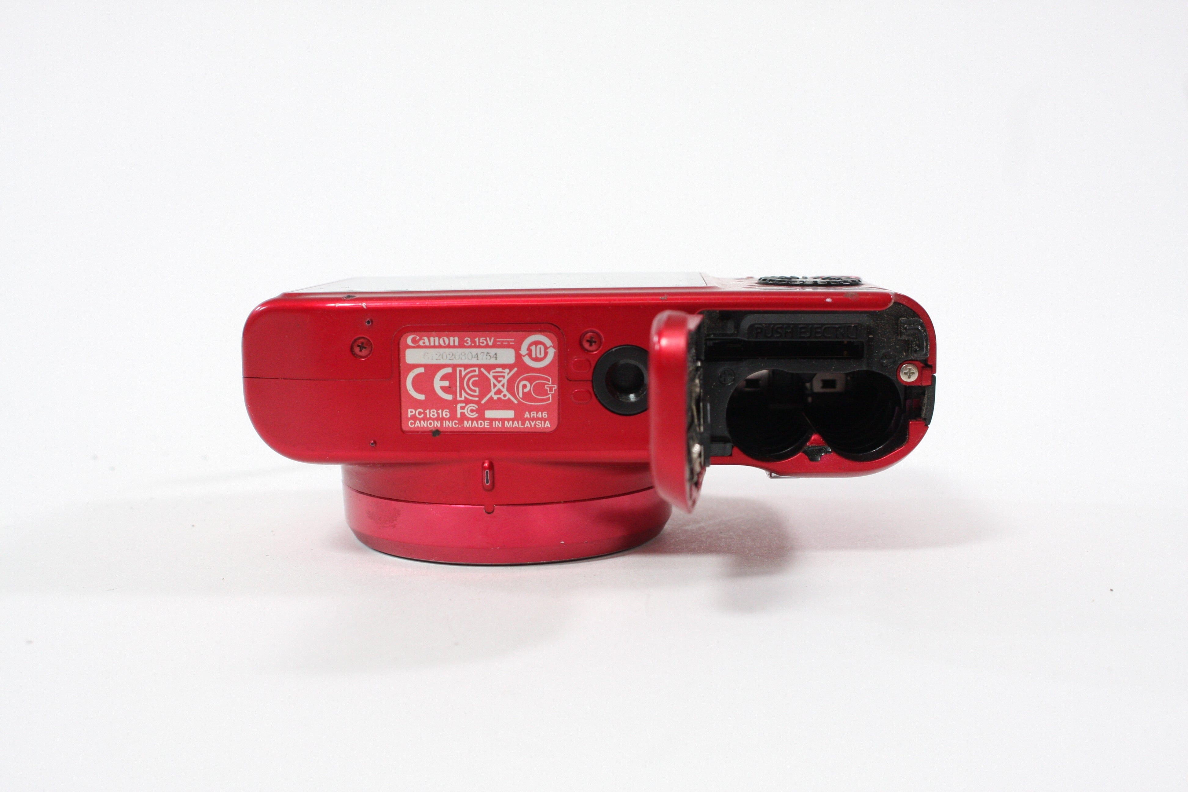 Canon SX160 Digital Point-and-Shoot Camera 16x Zoom16.0mp (Red)