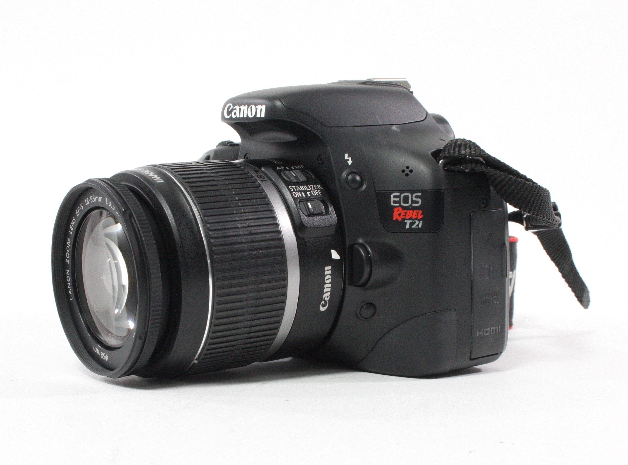 Canon T2i Digital SLR Camera with 18-55mm f/3.5-5.6 Lens Shutter Count 4,658