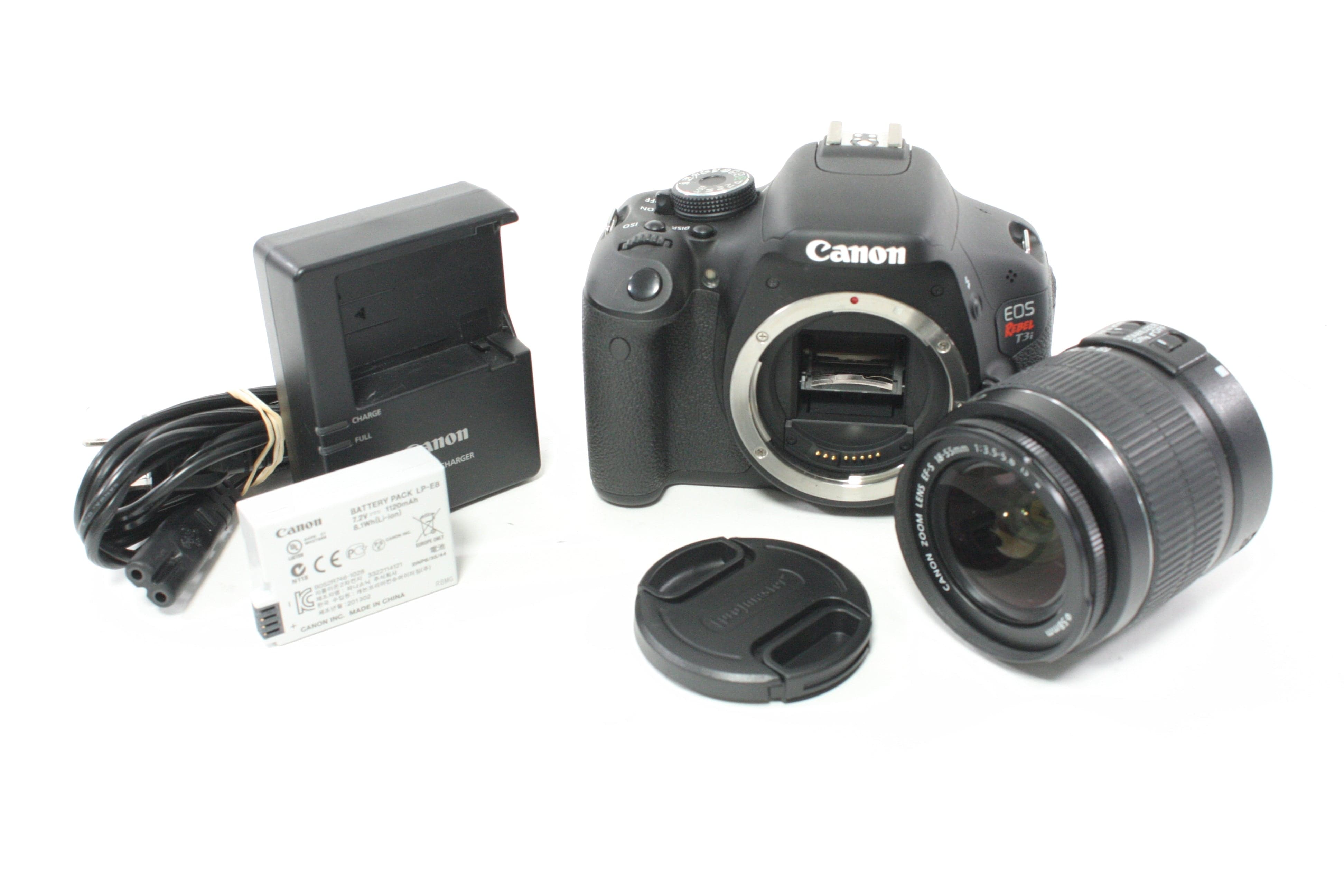 Canon T3i DSLR Camera with 18-55mm f/3.5-5.6 IS II Lens