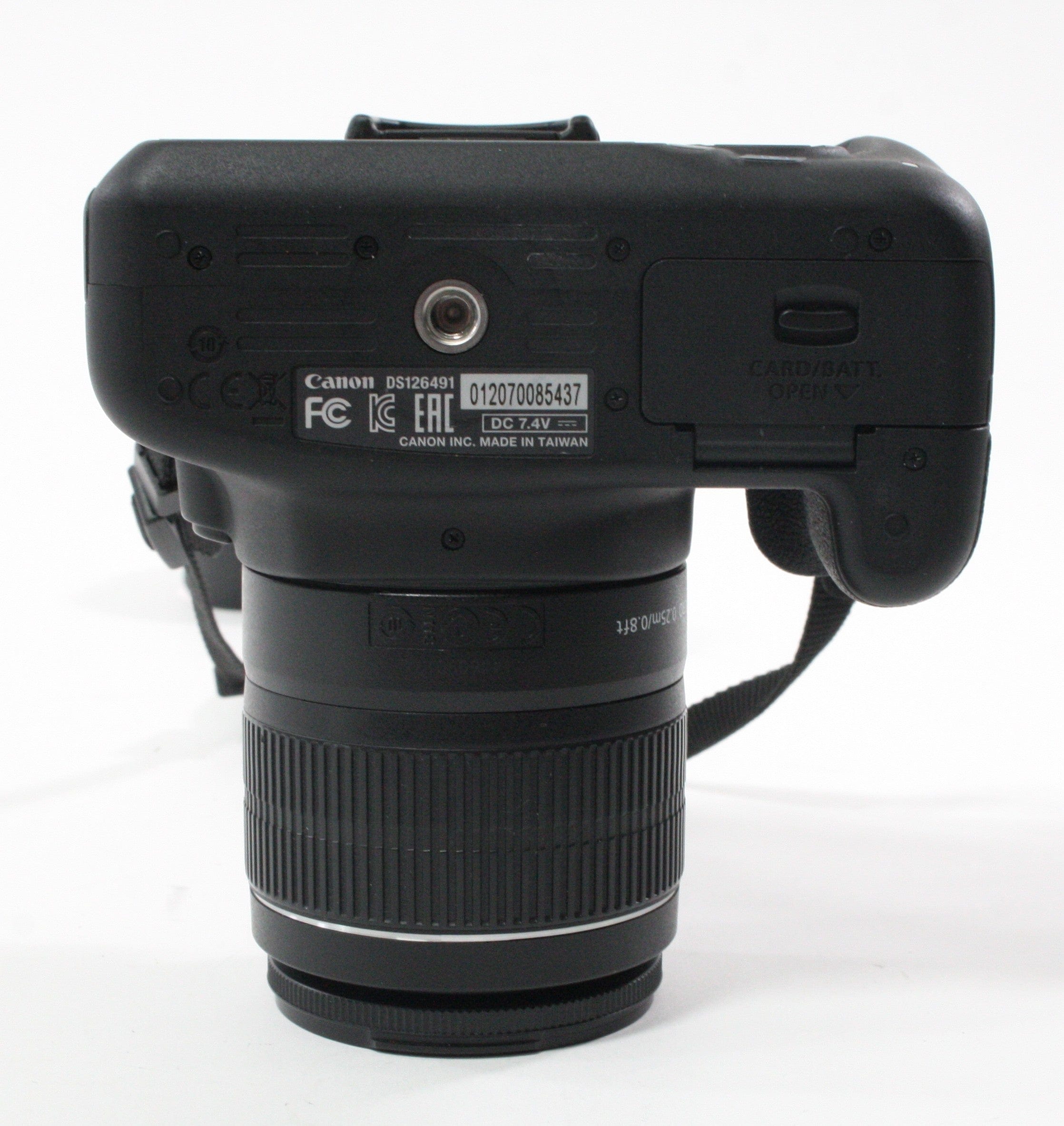 Canon T5 Digital Camera with 18-55mm f/3.5-5.6 Lens Shutter Count 5,149