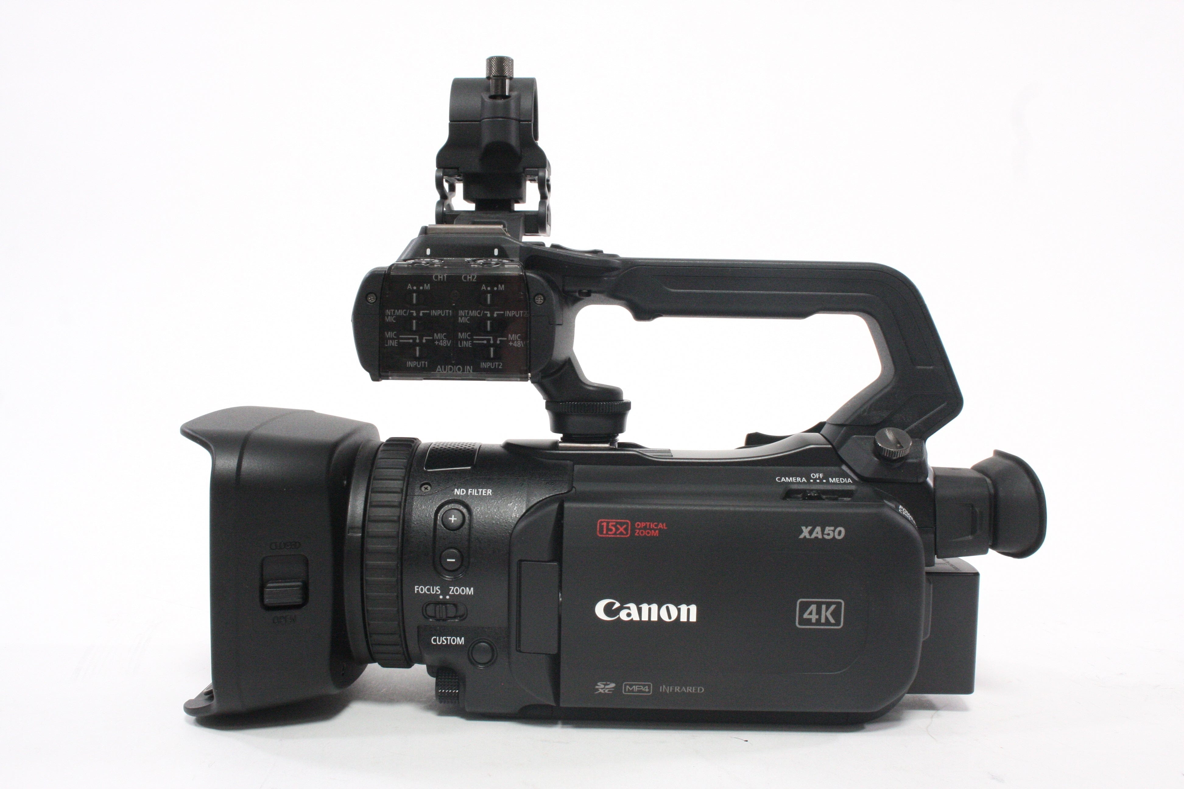 Canon XA50 4K Video Camera - MINT CONDITION