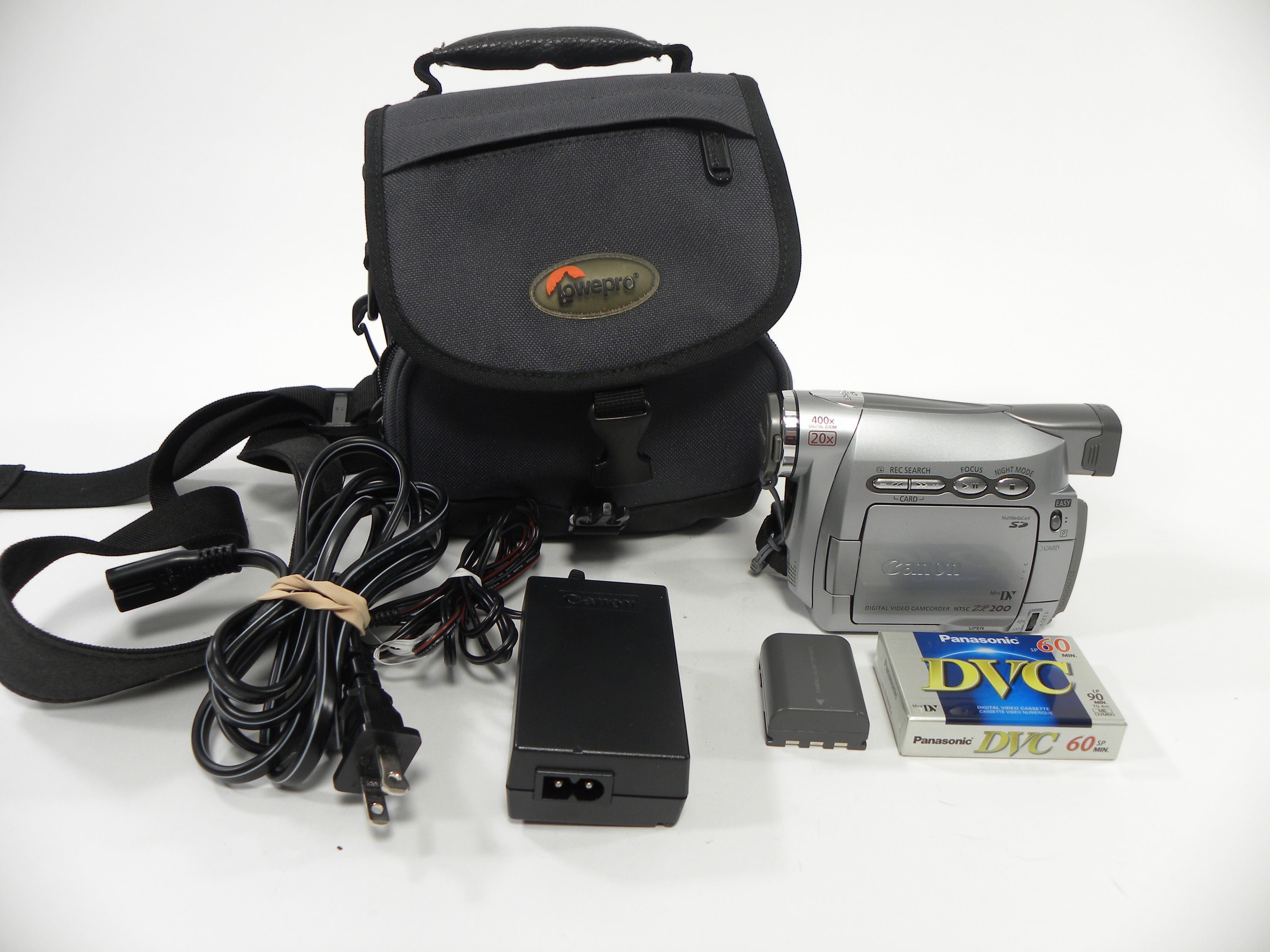 Canon ZR200 MiniDV Camcorder