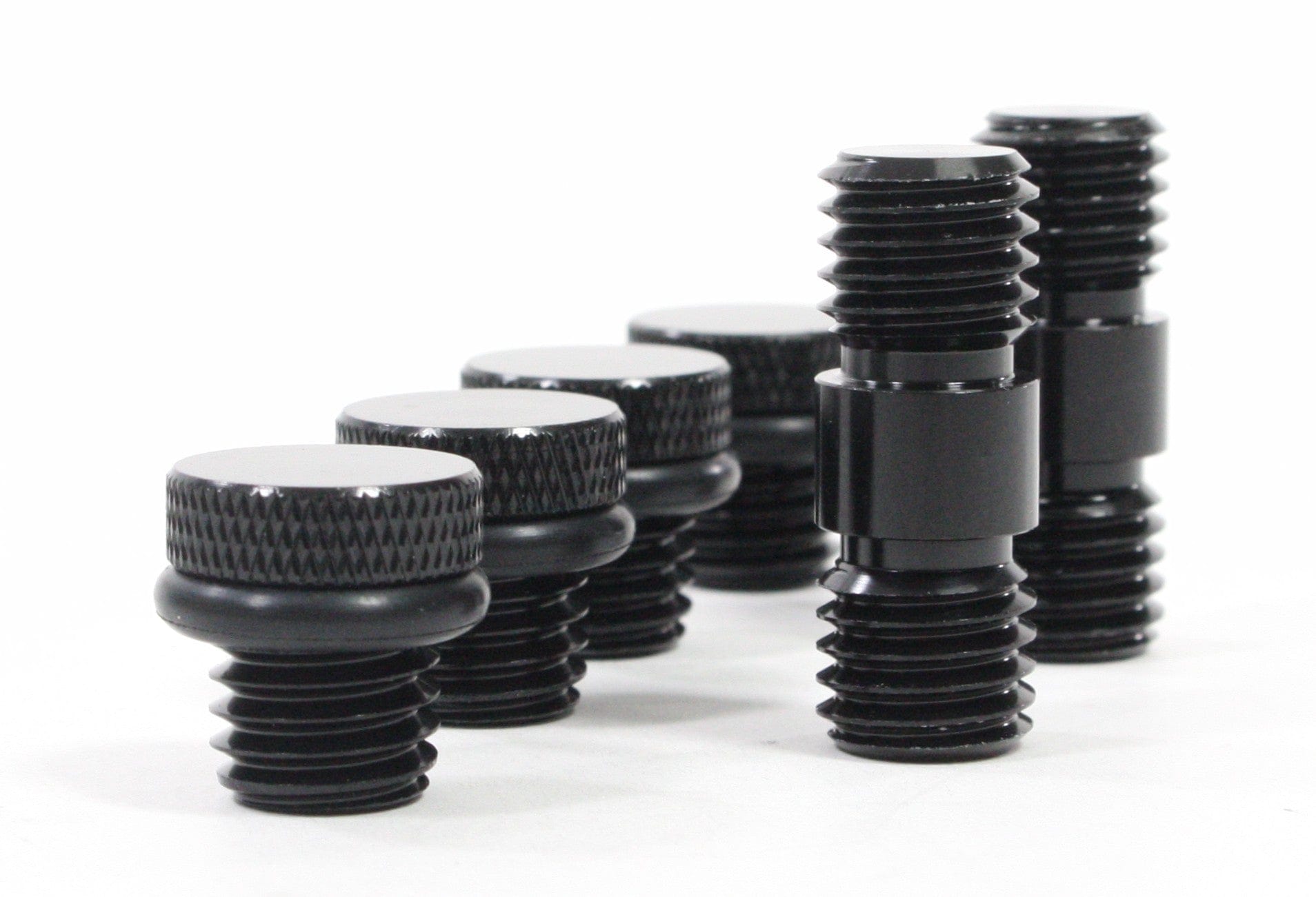Caps (4) and Extenders (2) for 15mm Rods