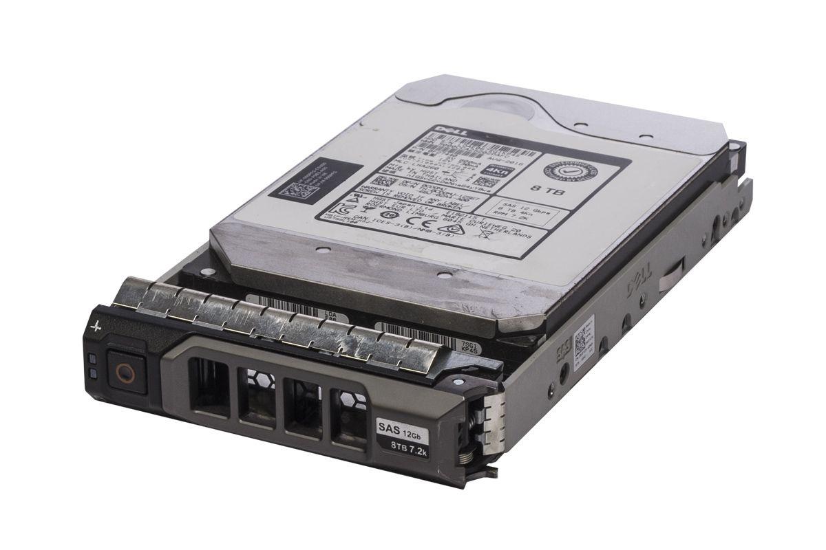 Dell 8TB SAS 7.2k 3.5" 12G 4Kn Hard Drive CDDMJ