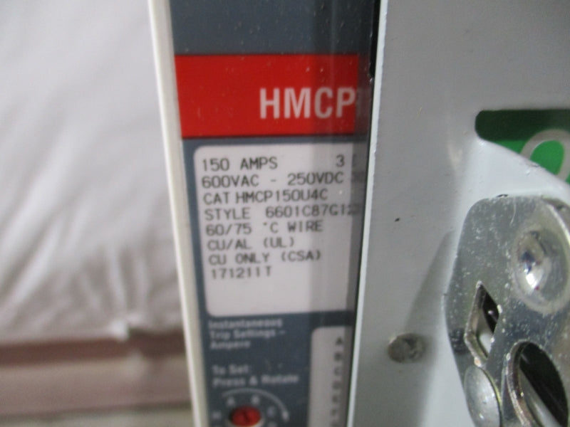 EATON SIZE 4 MCC BUCKET AN16NN0A and HMCP150U4C  480V 150A NSNP