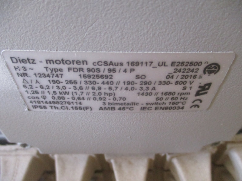 SCHMALZ EVE-TR40AC3 190-290/330-500V 6.9-5.7/4.0-3.3A NSMP