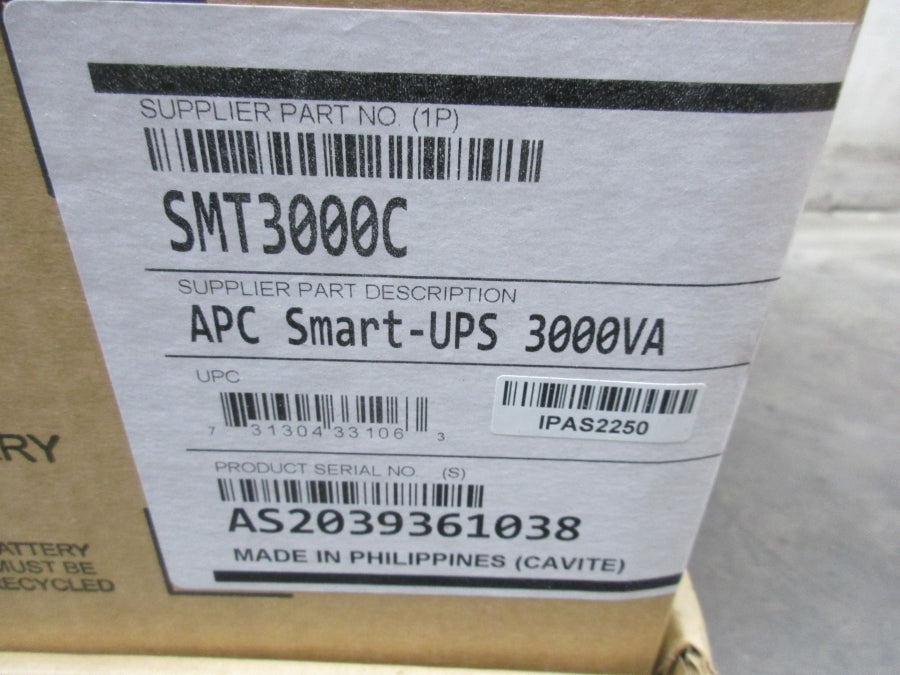 APC SMT3000C NSMP