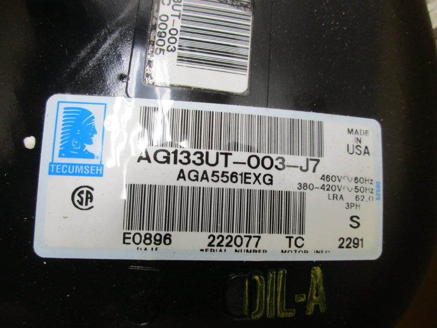 TECUMSEH AG133UT-003-J7 460V 62.0A NSMP
