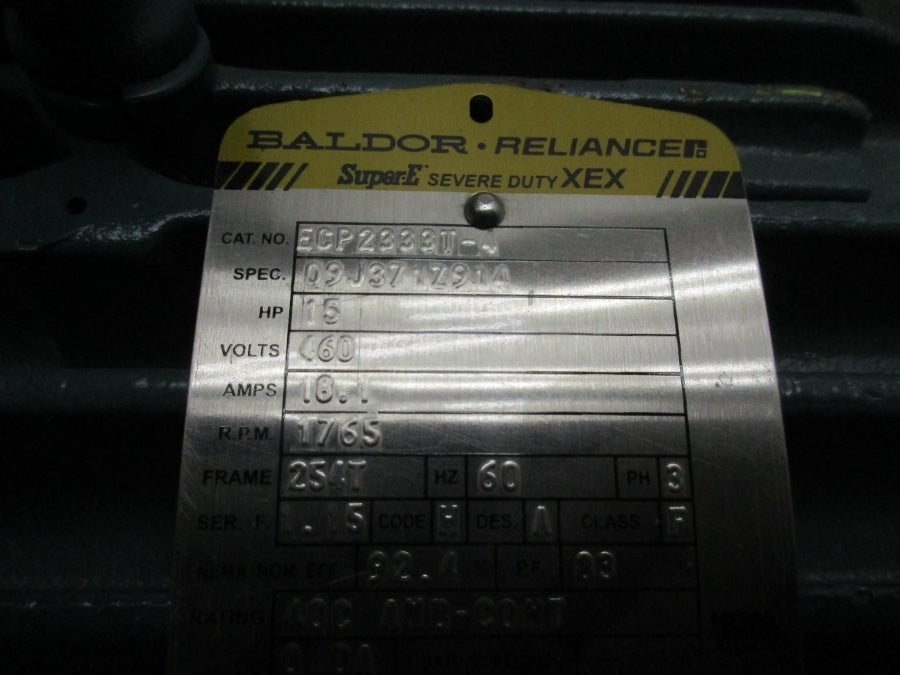 BALDOR ECP2333T-4 460V 18.1A NSNP