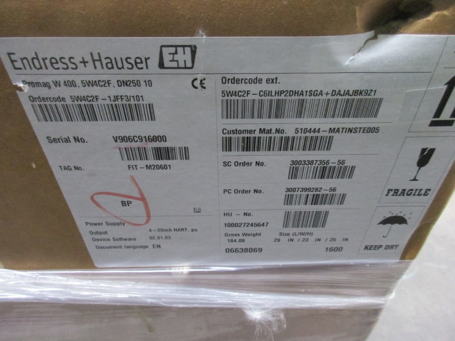 ENDRESS+HAUSER 5W4C2F-1JFF3/101 NSFS