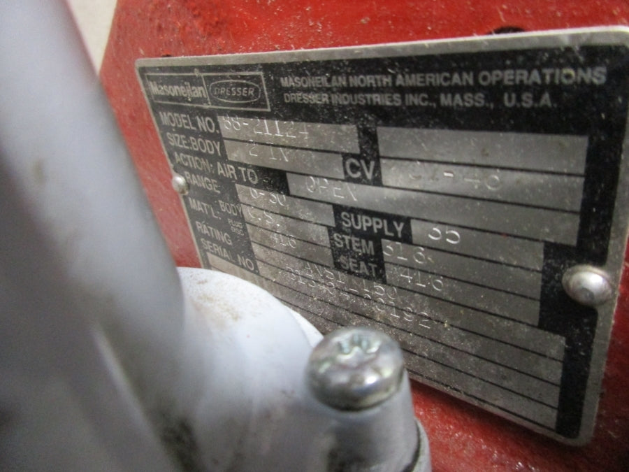 MASONEILAN 88-21124 6-30PSI 2" NSNP