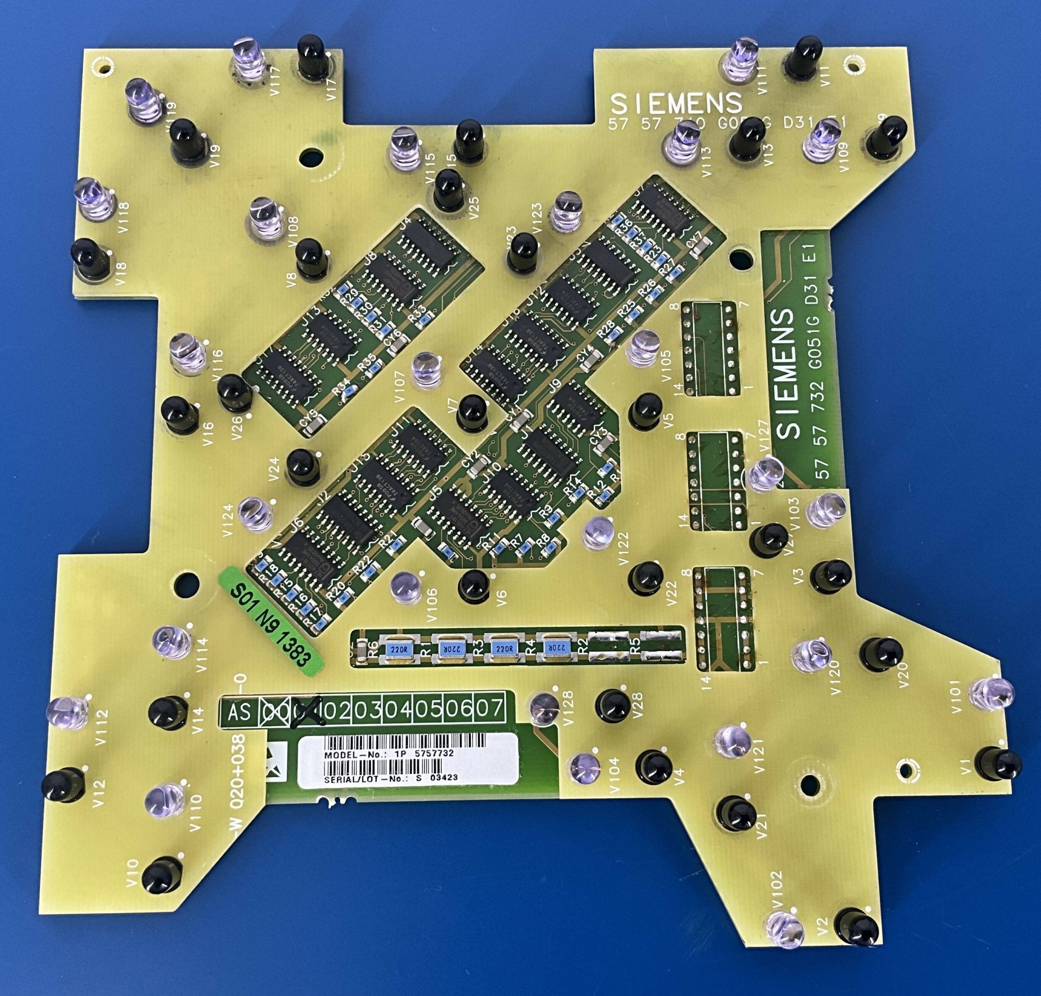 CIRCUIT BOARD D31A (10096599/5757732/5757740) SIEMENS