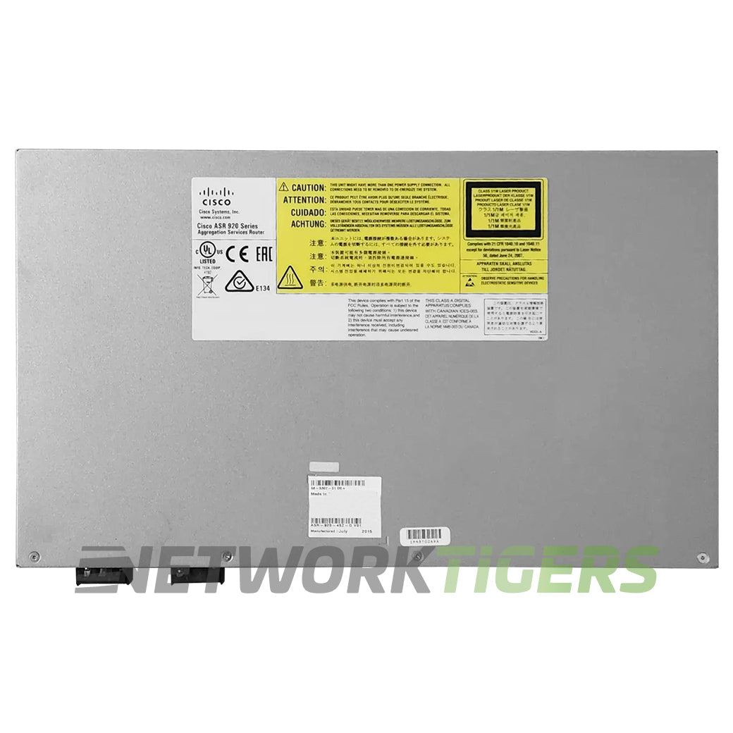 NEW Cisco ASR-920-4SZ-D 2x 1GB RJ45 4x 10GB SFP+ (DC) Router w/ Metro Access