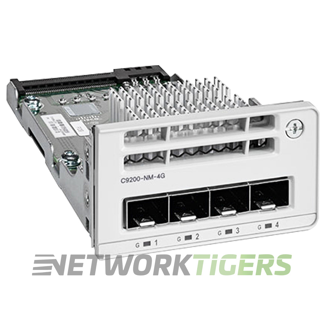 NEW Cisco C9200-NM-4G Catalyst 9200 4x 1GB SFP Switch Module