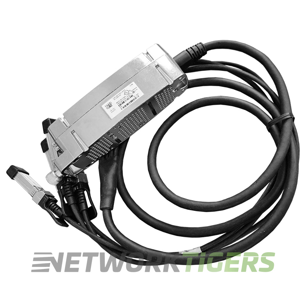 Cisco CVR-4SFP10G-QSFP 4SQRA 4x 10GB SFP+ to QSFP Reverse Adapter