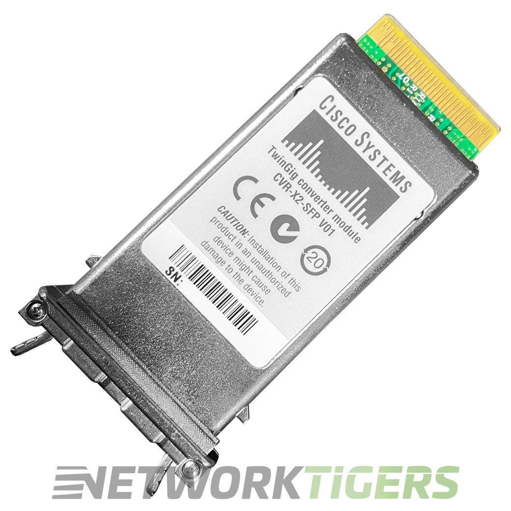 Cisco CVR-X2-SFP 10 Gigabit X2 to 2x 1 Gigabit SFP Adapter