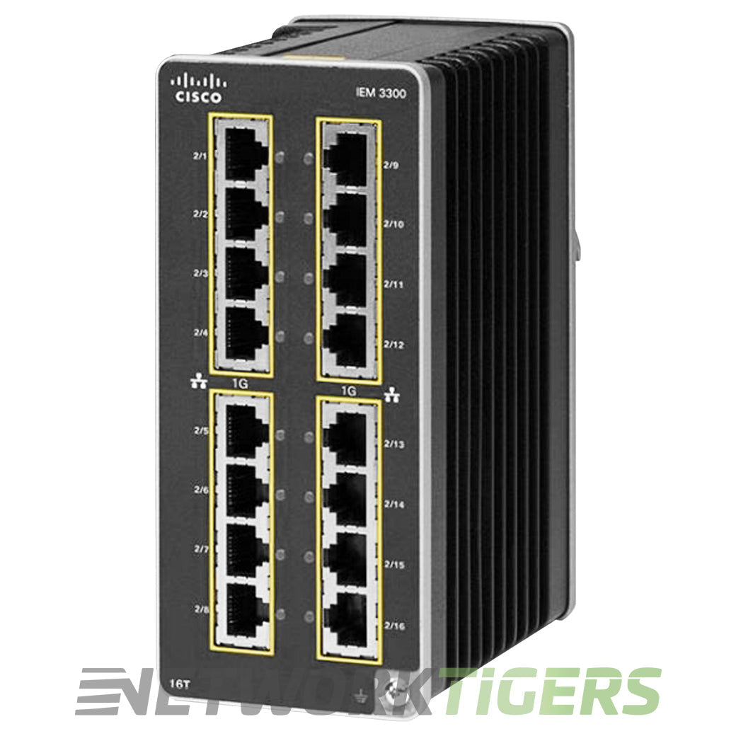 NEW Cisco IEM-3300-16T Catalyst IE3300 Rugged 16x 1GB RJ45 Switch Module