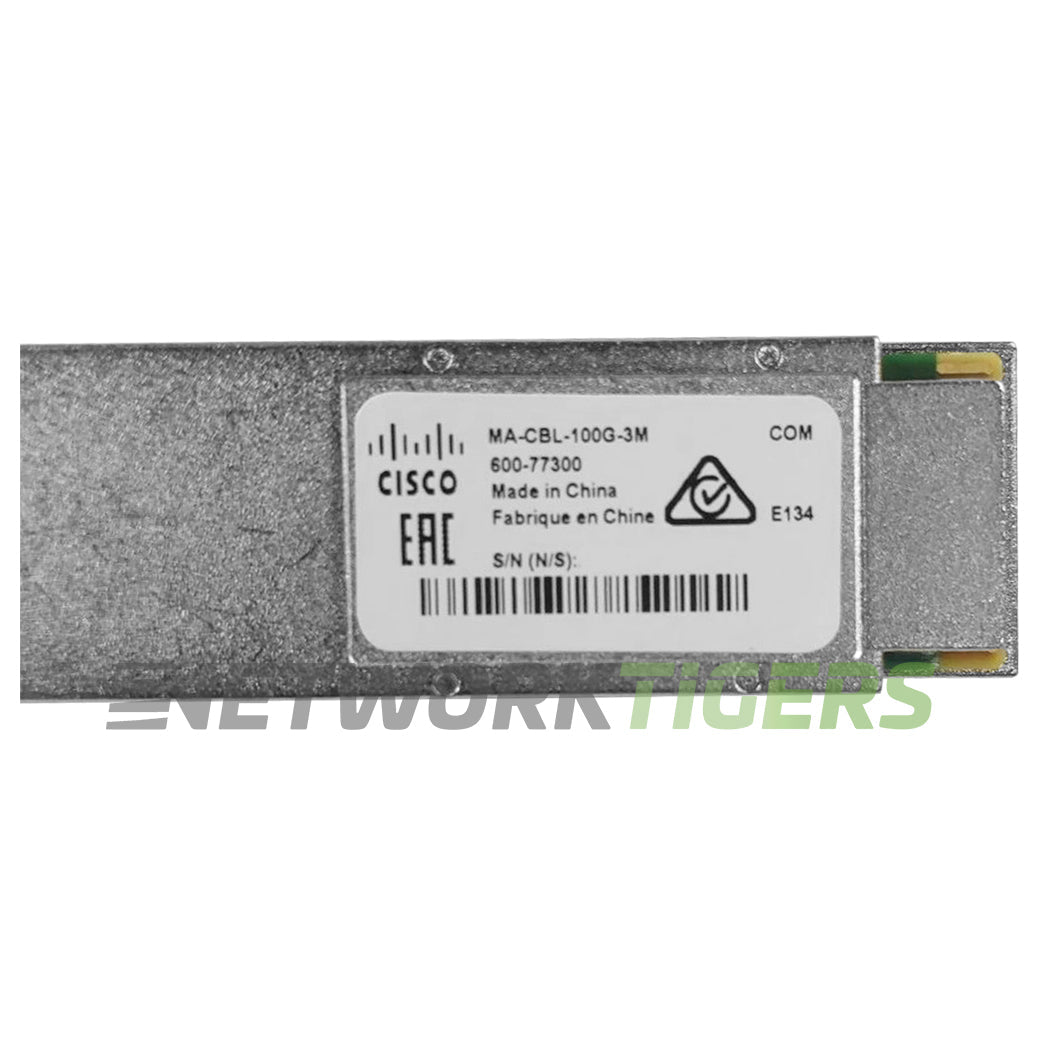 Cisco Meraki MA-CBL-100G-3M MS355 Series 3m 100GB Switch Stacking Cable