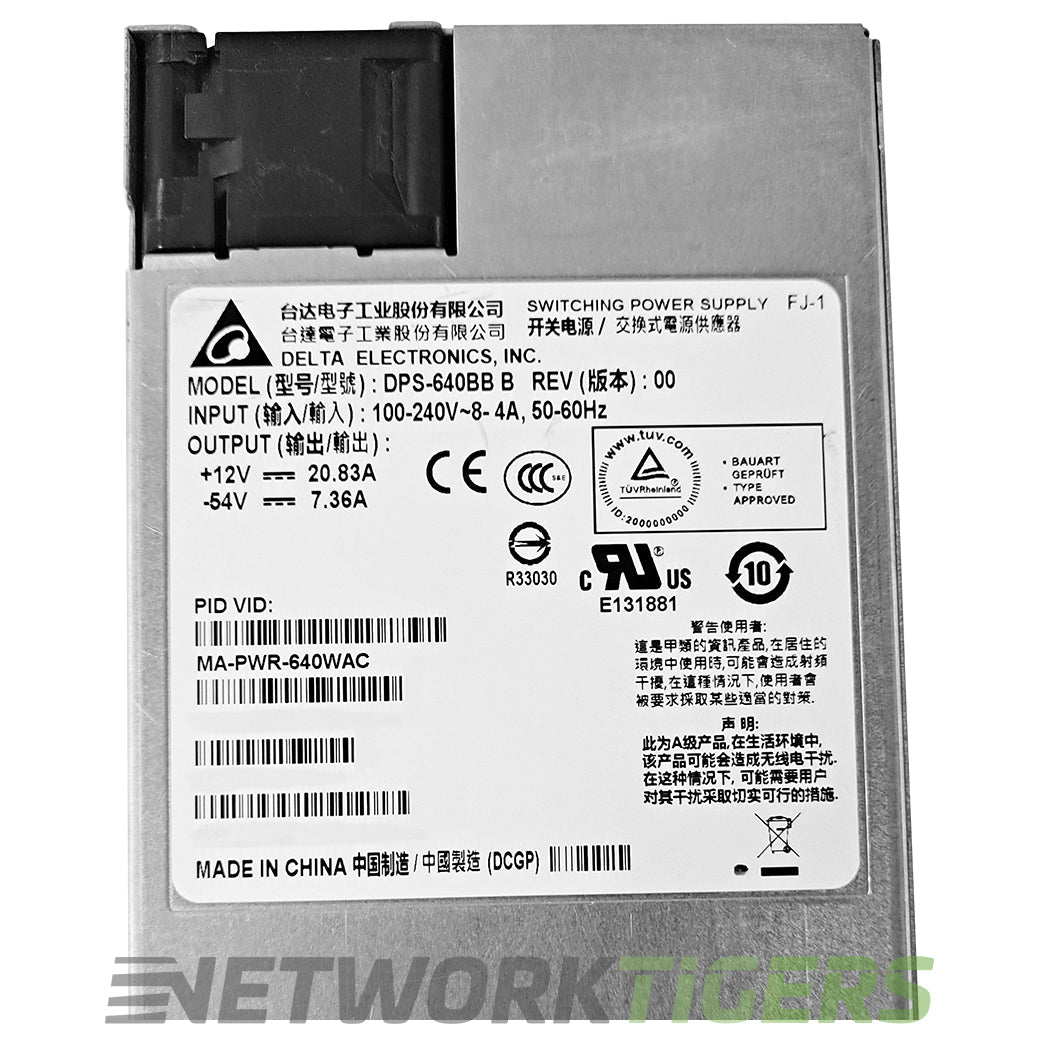 NEW Cisco Meraki MS250 Series MA-PWR-640WAC PoE 640W AC Switch Power Supply