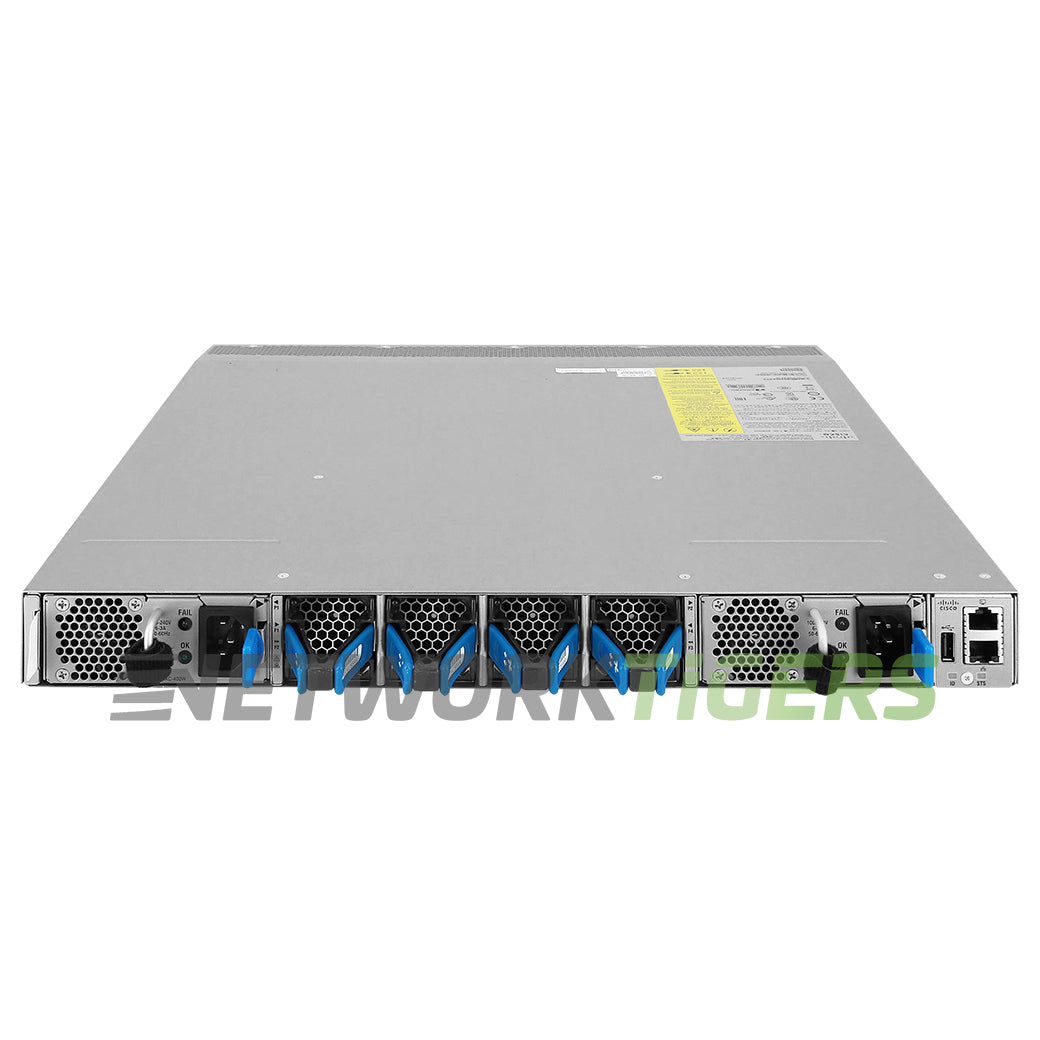 Cisco N3K-C3172PQ-XL 48x 10GB SFP+ 6x 40GB QSFP+ Back-to-Front Airflow Switch