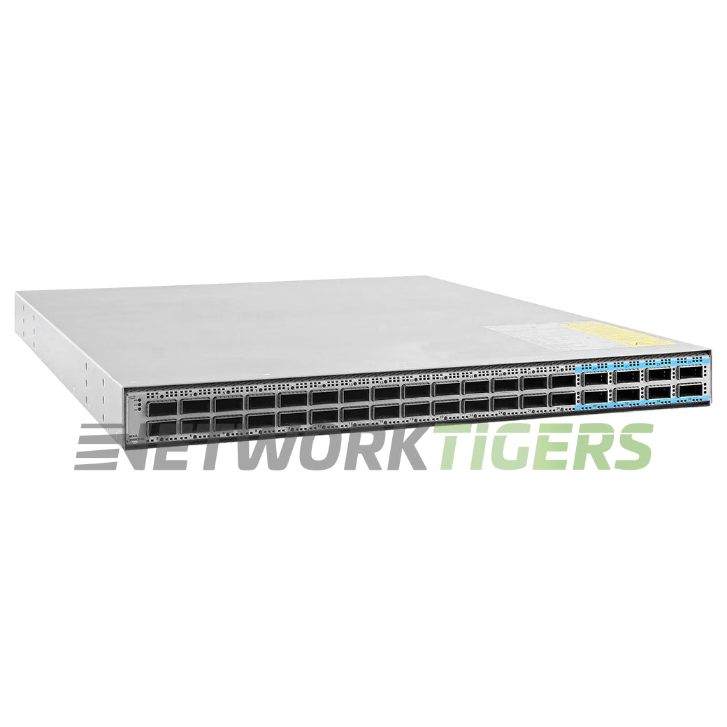 NEW Cisco N9K-C93600CD-GX 28x 100GB QSFP28 8x 400GB QSFP-DD F-B Airflow Switch