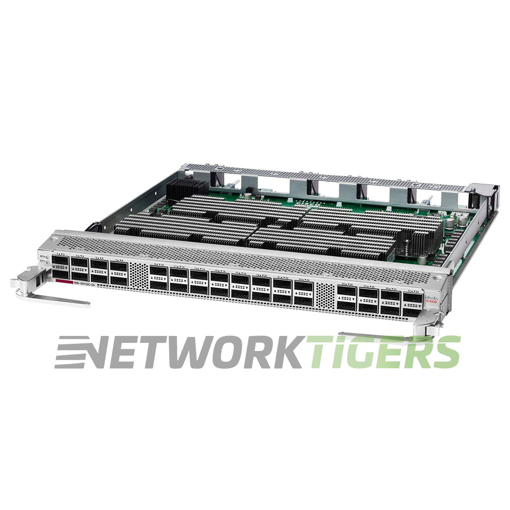 Cisco N9K-X9732C-EX Nexus 9500 Series 32x 100GB QSFP28 Switch Line Card