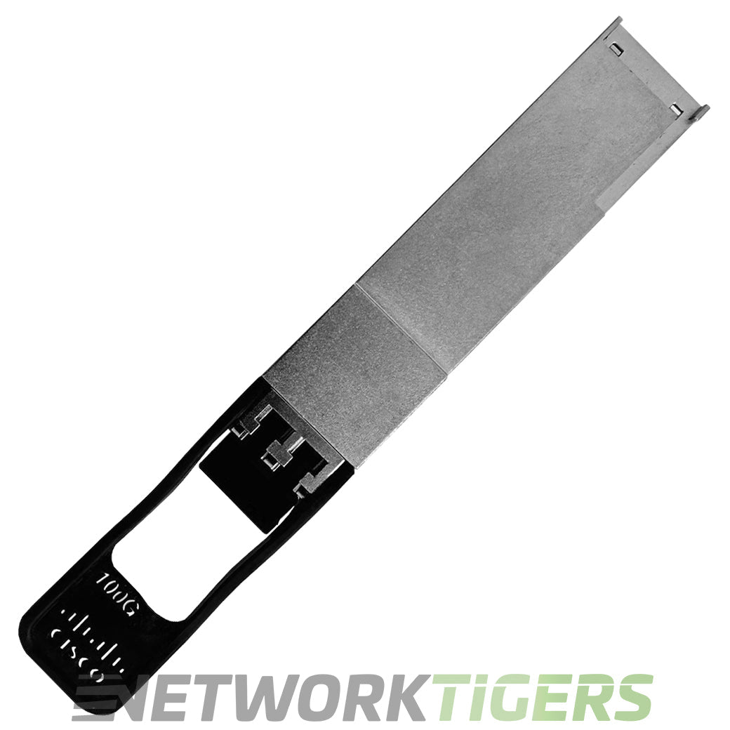 Cisco QSFP-100G-ZR4-S 100GB BASE-ZR4 SMF Duplex LC 80km QSFP28 Transceiver