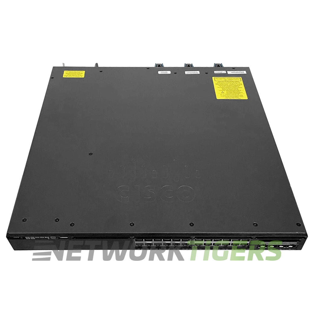 Cisco WS-C3650-24PS-S Catalyst 3650 Series 24x 1GB PoE+ RJ45 4x 1GB SFP Switch