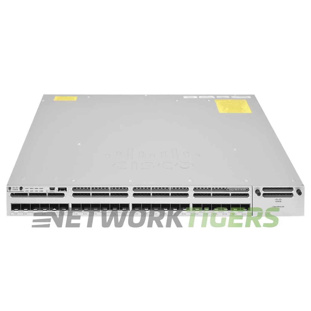 NEW Cisco WS-C3850-32XS-E 24x 10GB SFP+ Switch w/ 8x 10GB SFP+ Mod