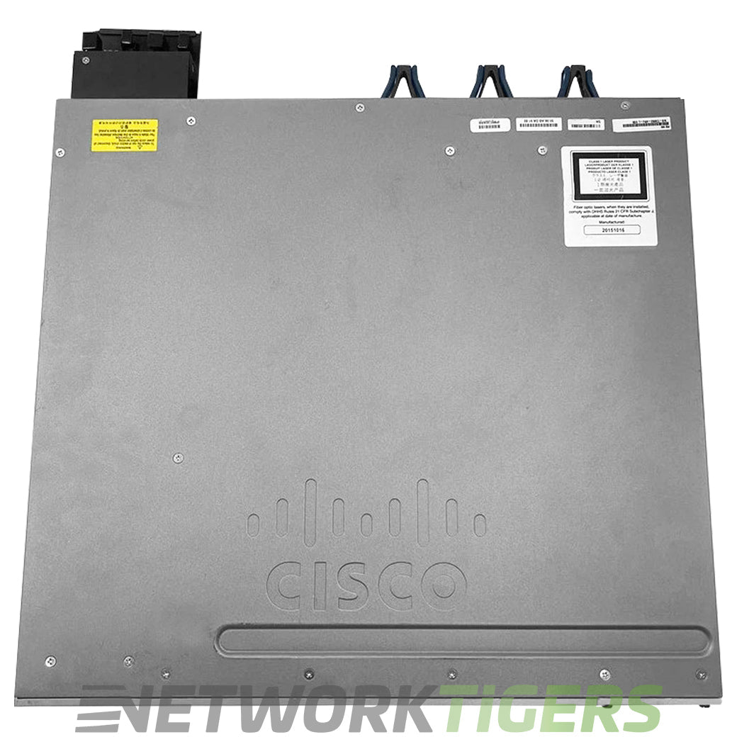 Cisco WS-C3850-48F-E 48x 1GB PoE+ RJ45 1x Module Slot Switch