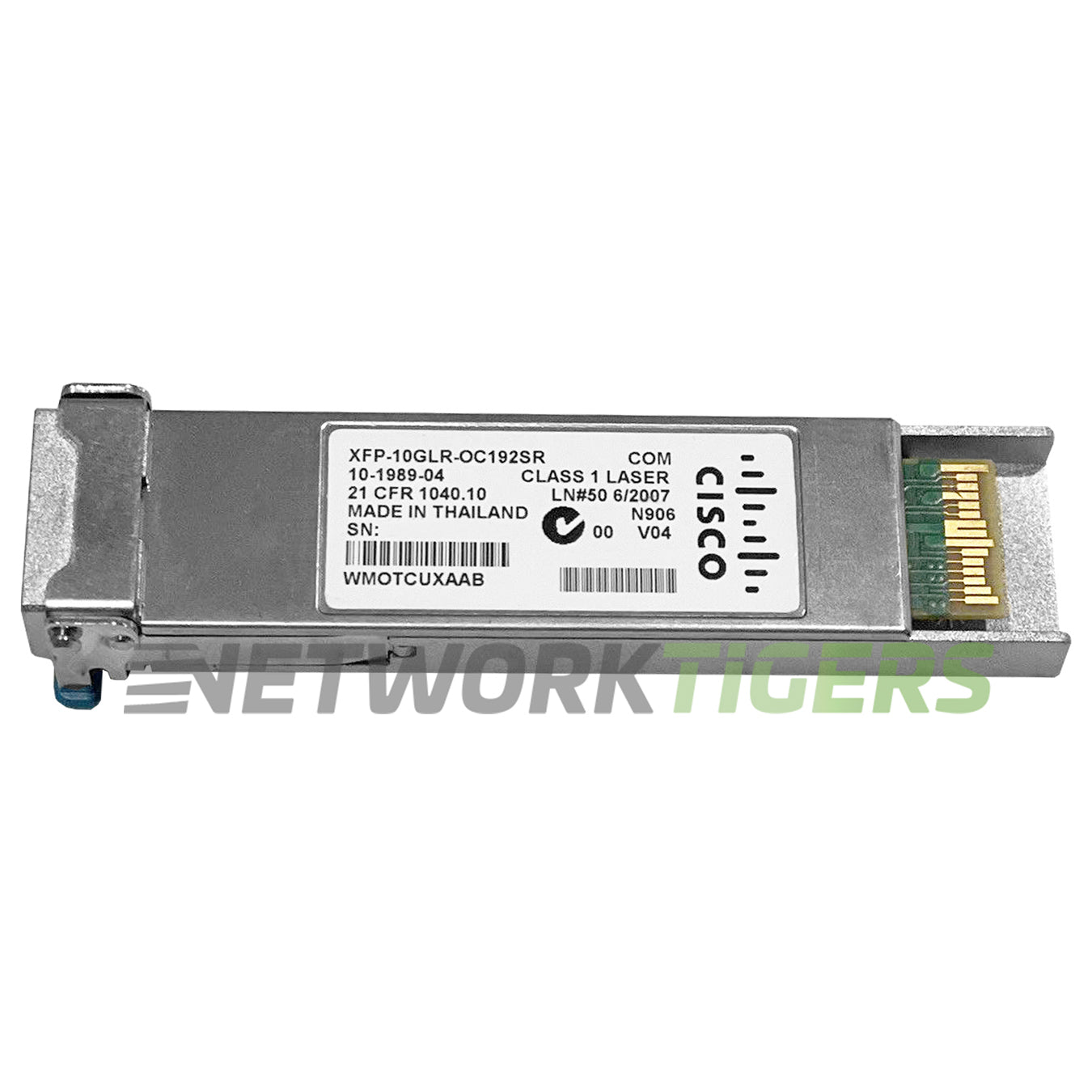 NEW Cisco XFP-10GLR-OC192SR 10GB BASE-LR OC-192/STM-64 SR-1 SMF XFP Transceiver