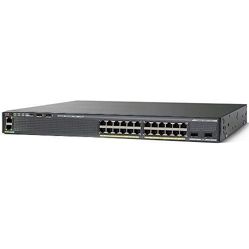 Cisco Catalyst 2960X 24 Port PoE Switch - WS-C2960X-24PD-L Refurbished