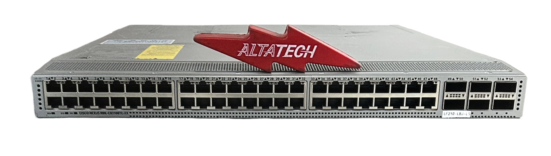 Cisco N9K-C93108TC-FX Nexus 9300 48x100M/1/2.5/5/10GT 6x100G Managed S