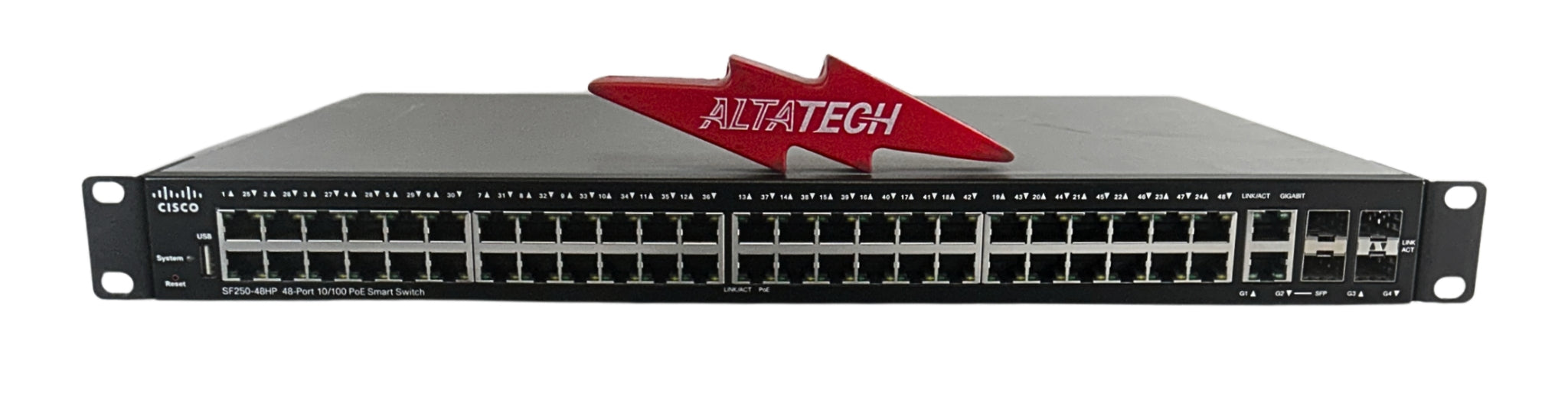 Cisco SF250-48HP-K9 48-Port 10/100 PoE Smart Switch