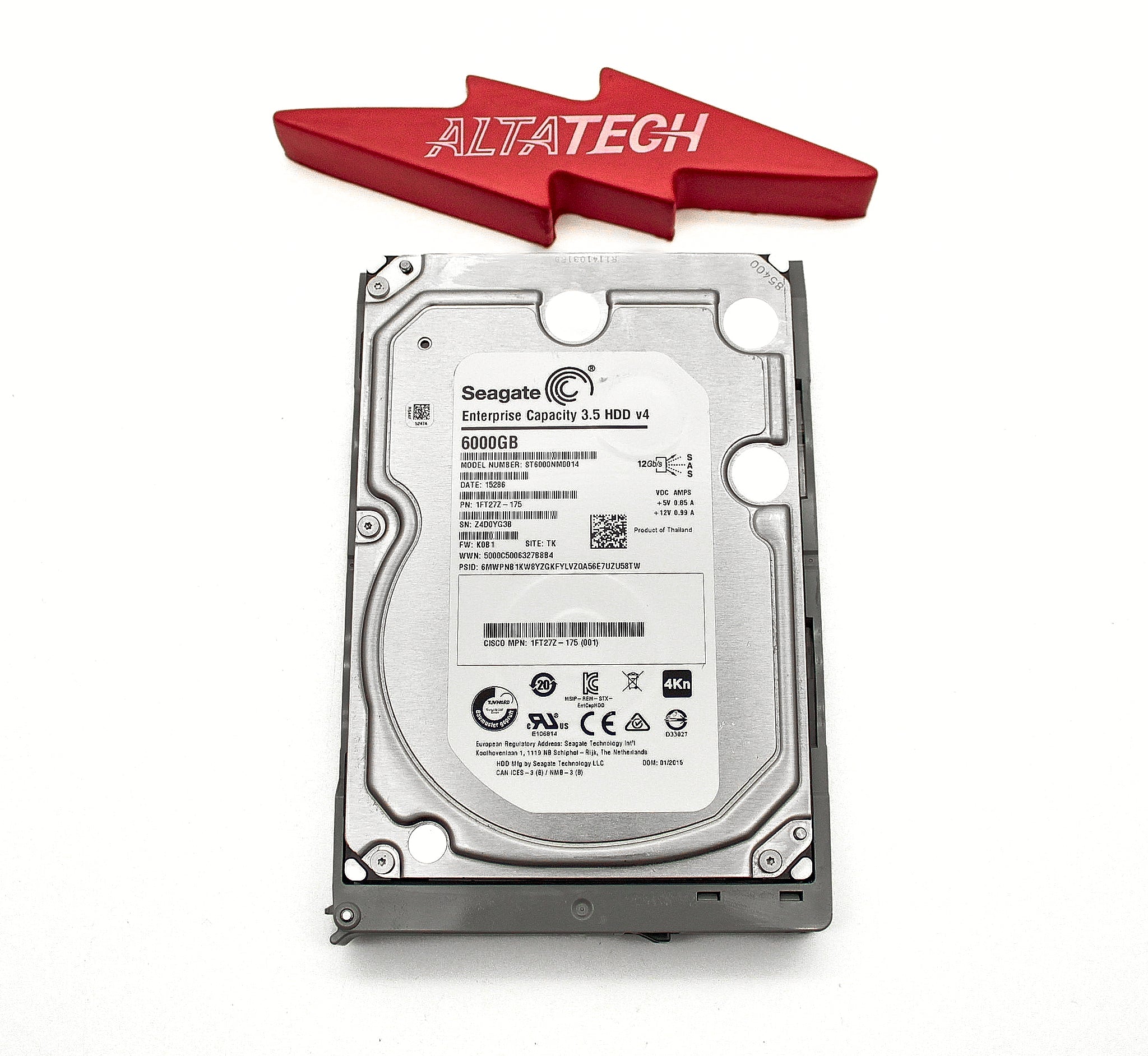 Cisco UCSC-C3X60-HD6TB 6TB 7.2K SAS 12G 3.5"