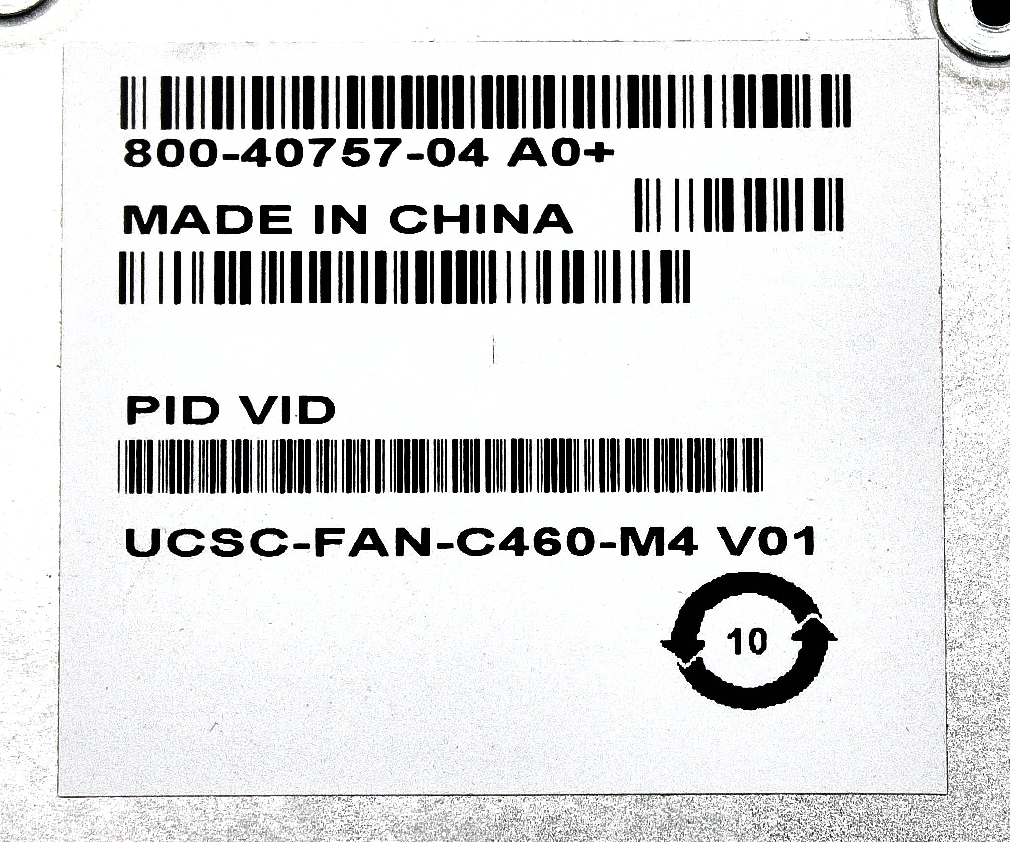 Cisco UCSC-FAN-C460-M4 Fan Assembly for UCSC-C460-M4