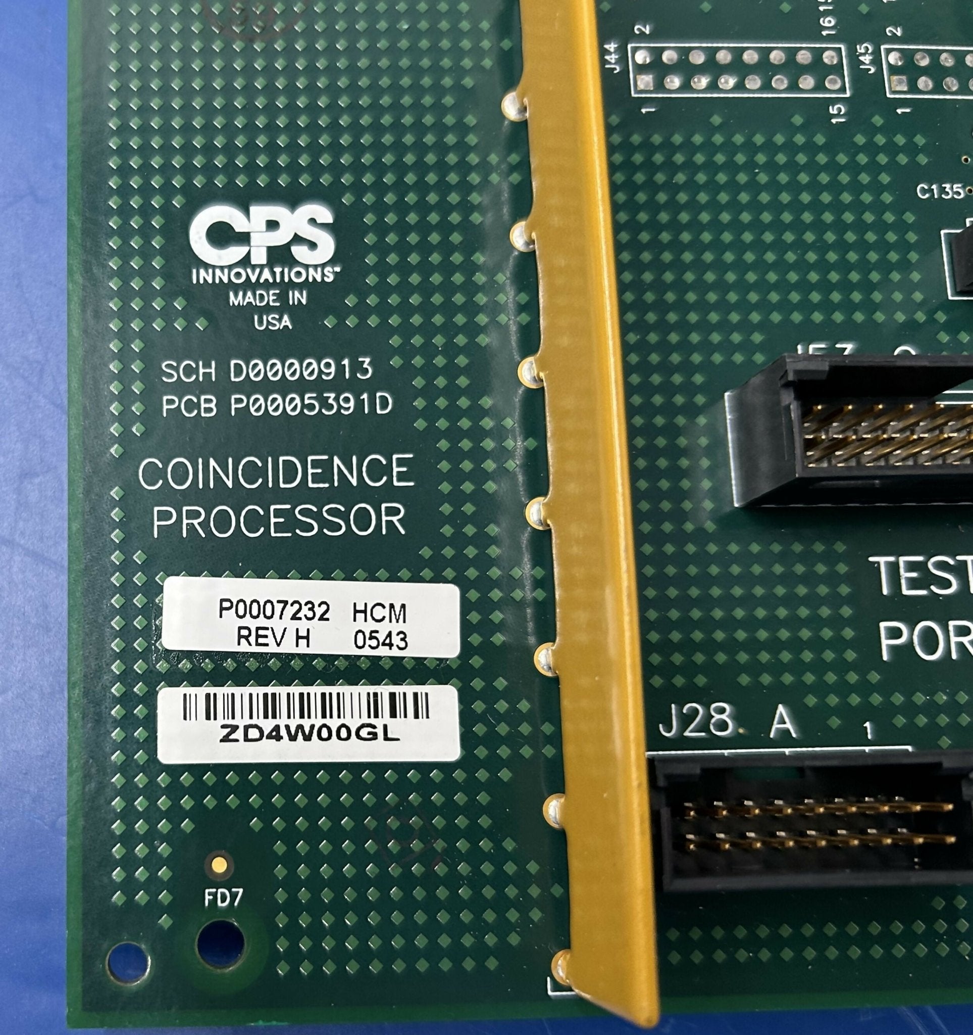COINCIDENCE PROCESSOR BOARD (P0007232 SIEMENS