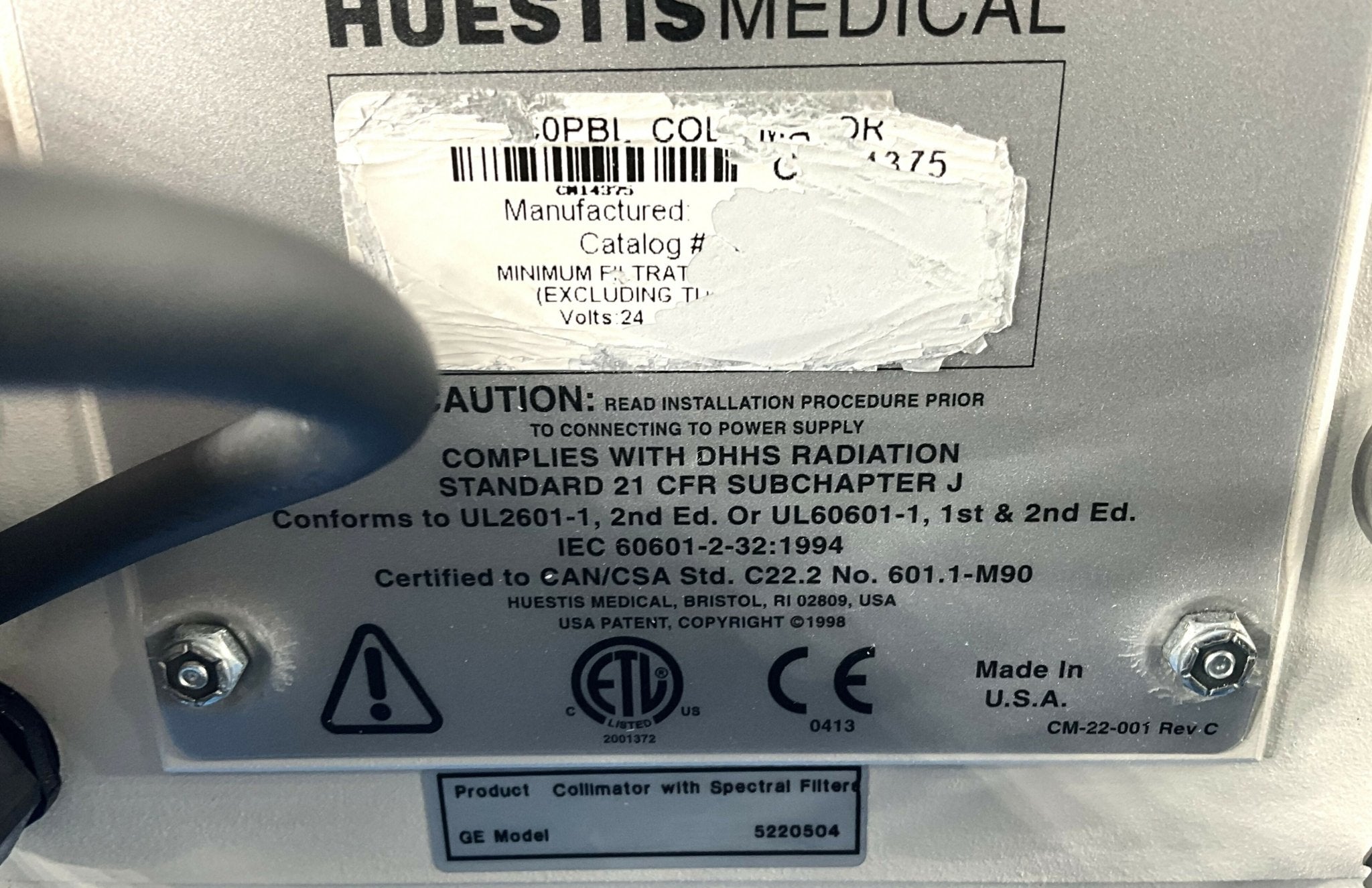 COLLIMATOR (5220504 GE