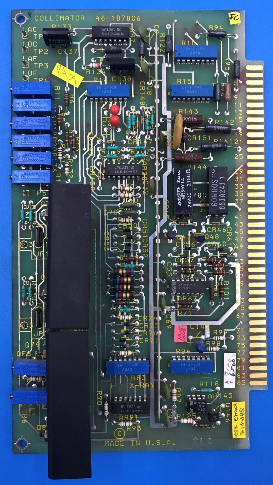Collimator PCB (46-187806 G1 C GE Advantx