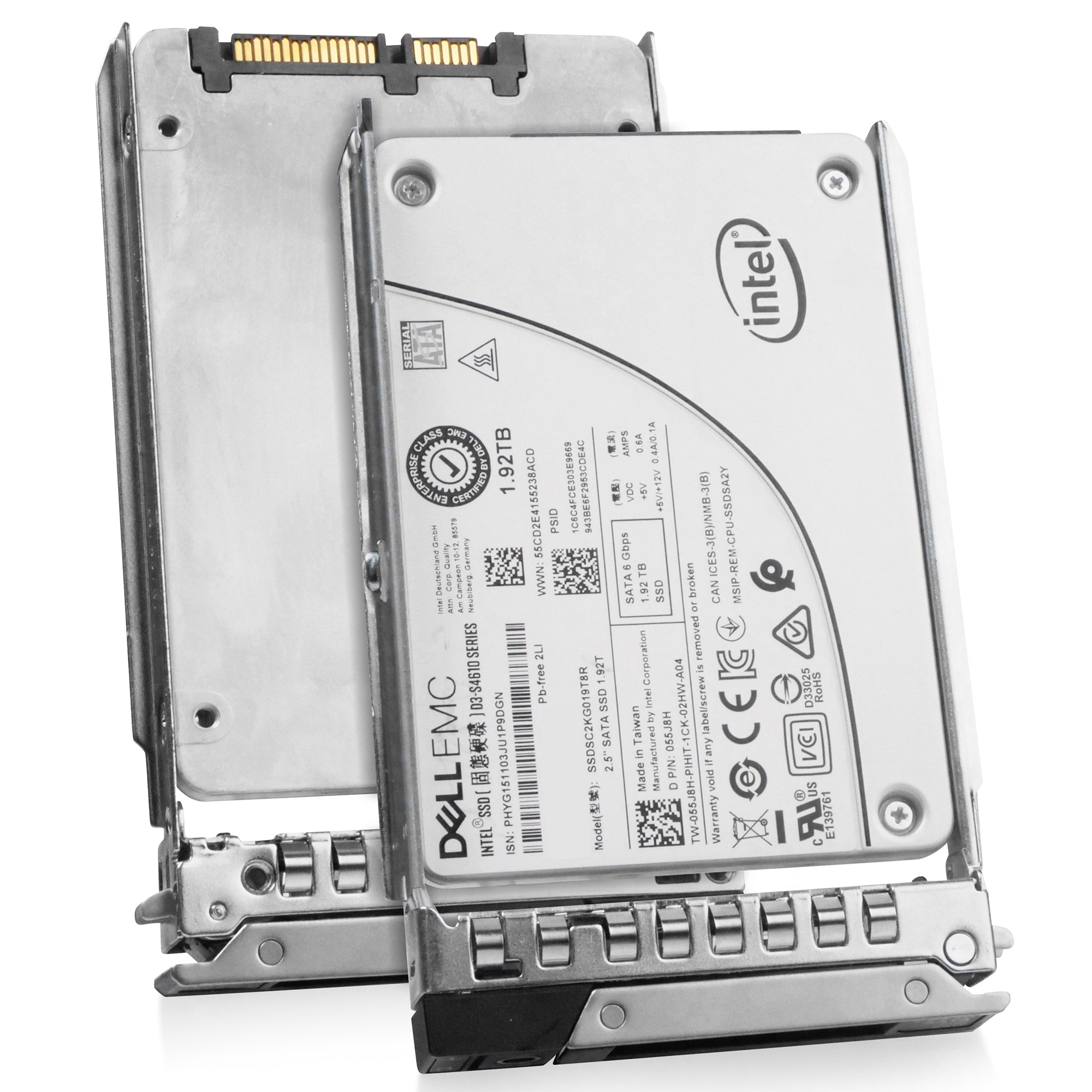 Dell G14 0MMCDY 1.92TB 3 DWPD SATA 6Gb/s Mixed-Use 3D TLC 2.5in Refurbished SSD